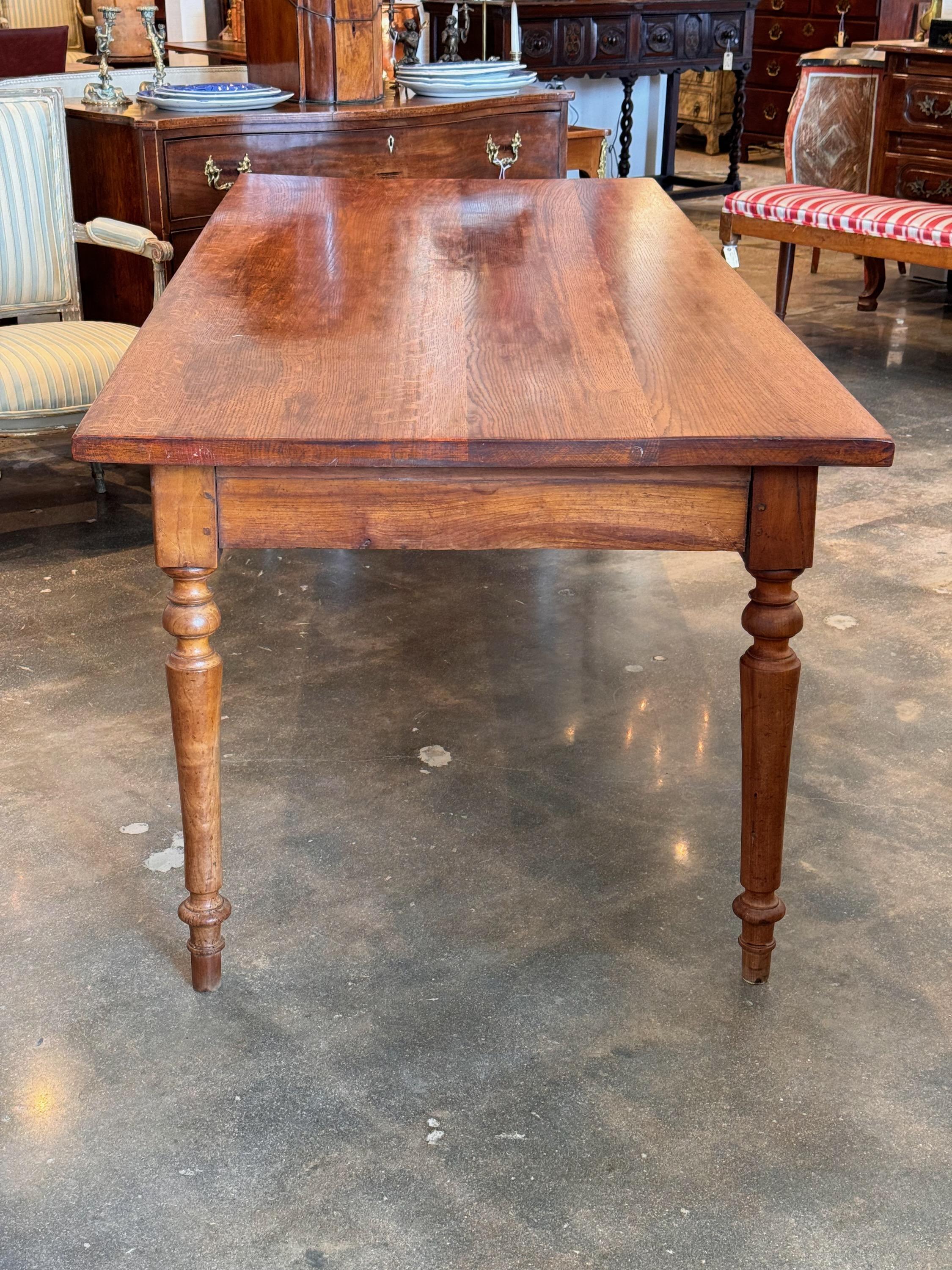 Late 19th Century French Farm Table For Sale 4