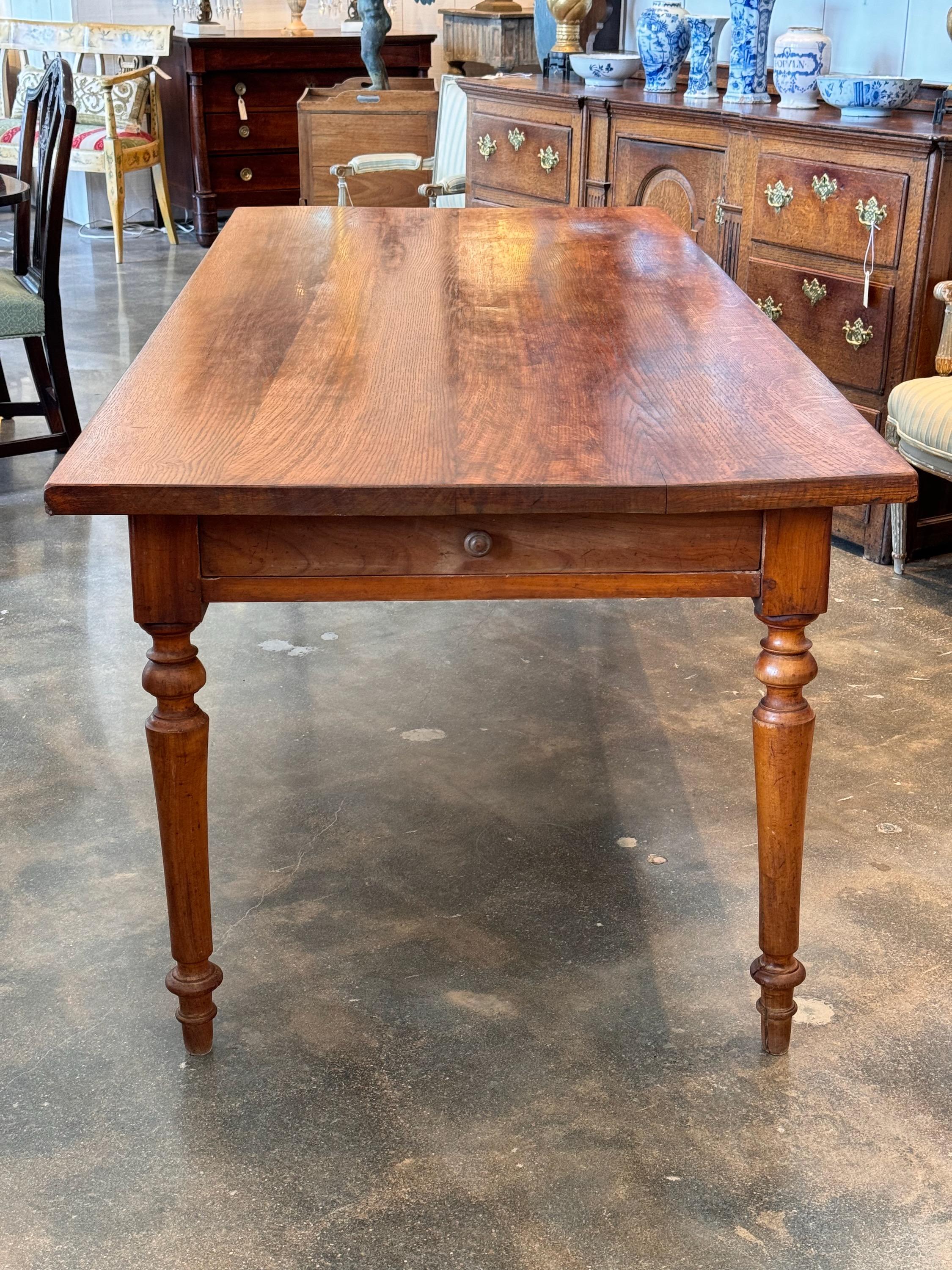 Late 19th Century French Farm Table For Sale 5