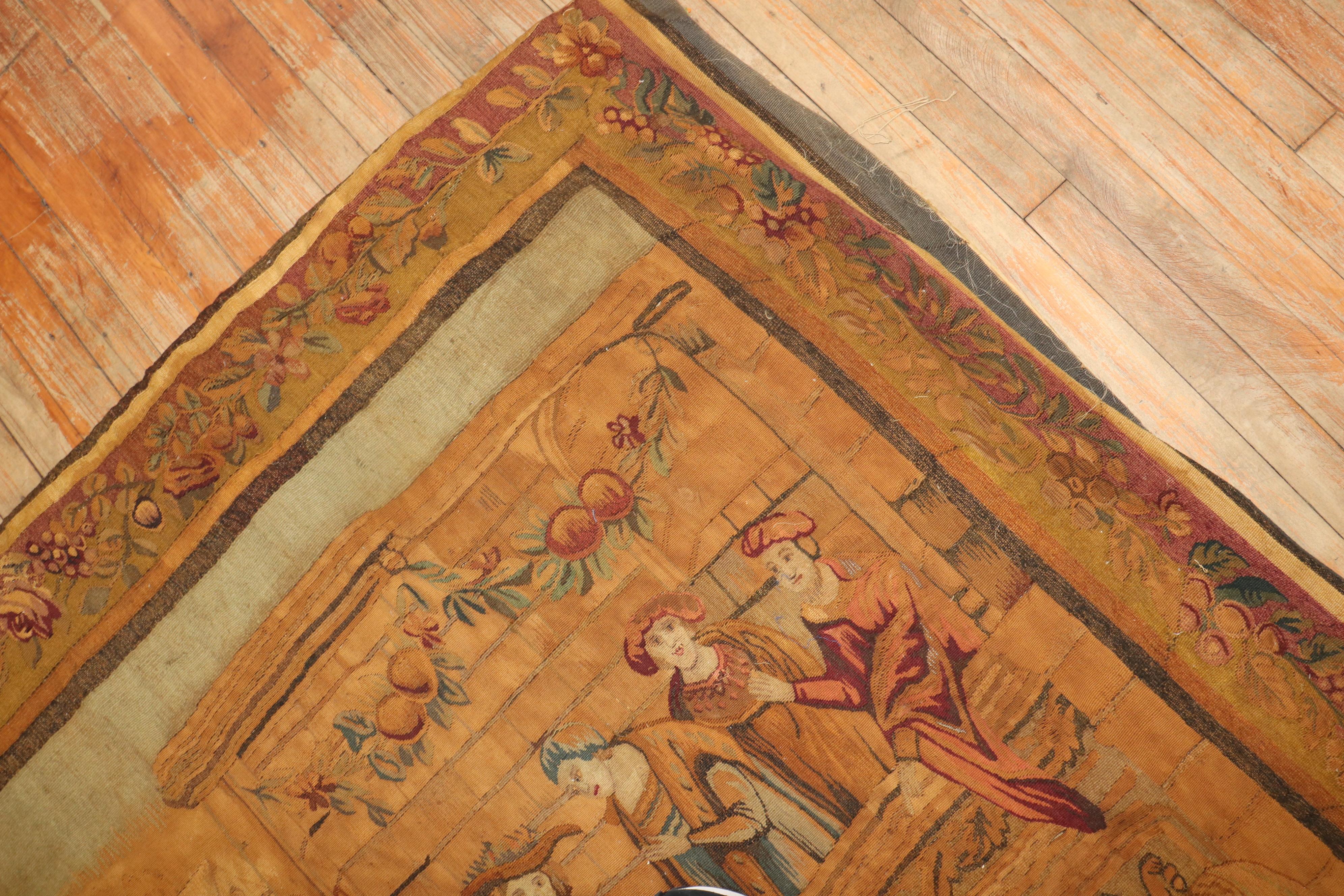 Late 19th Century French Figurative Tapestry For Sale 2