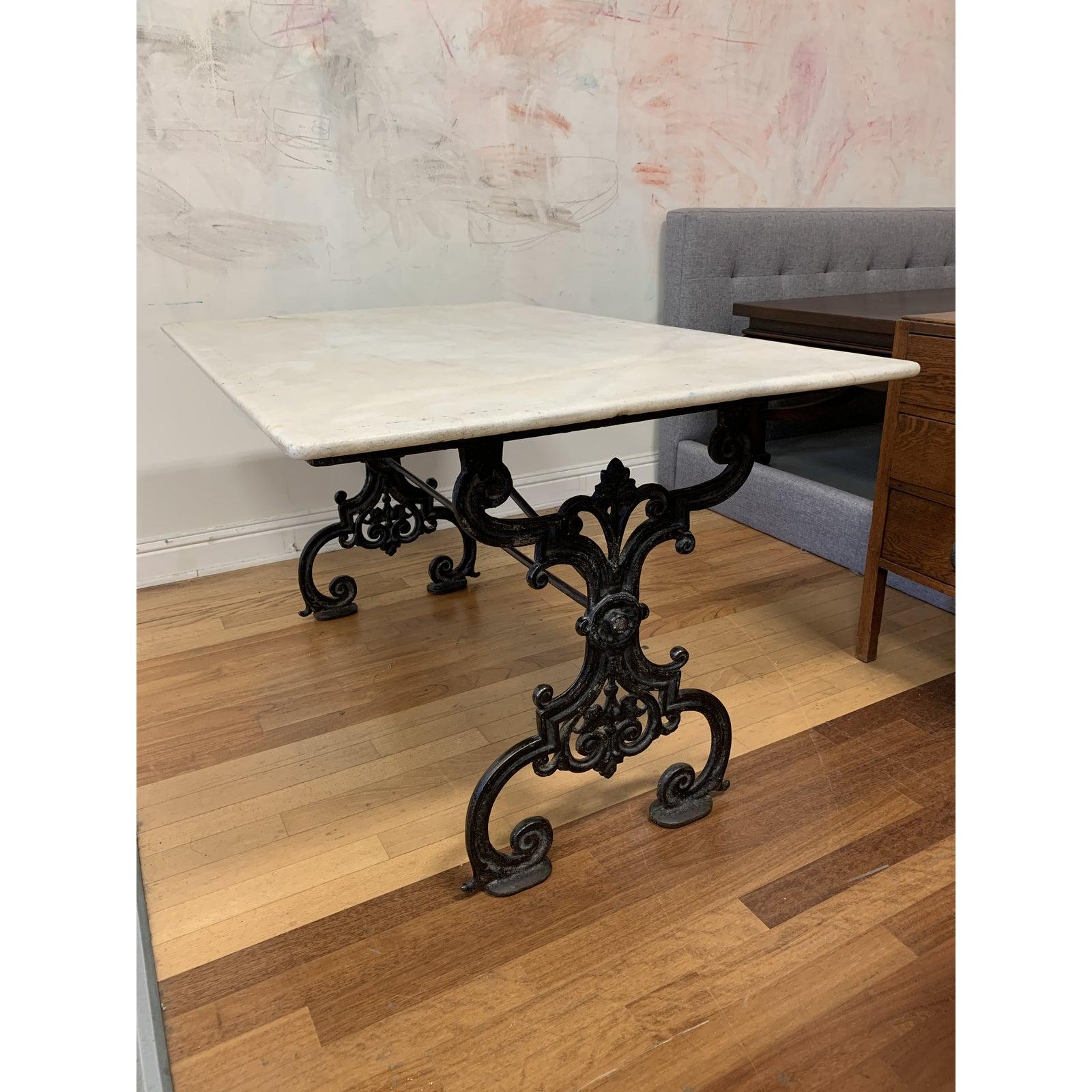 Late 19th Century French Garden Table In Good Condition For Sale In San Francisco, CA