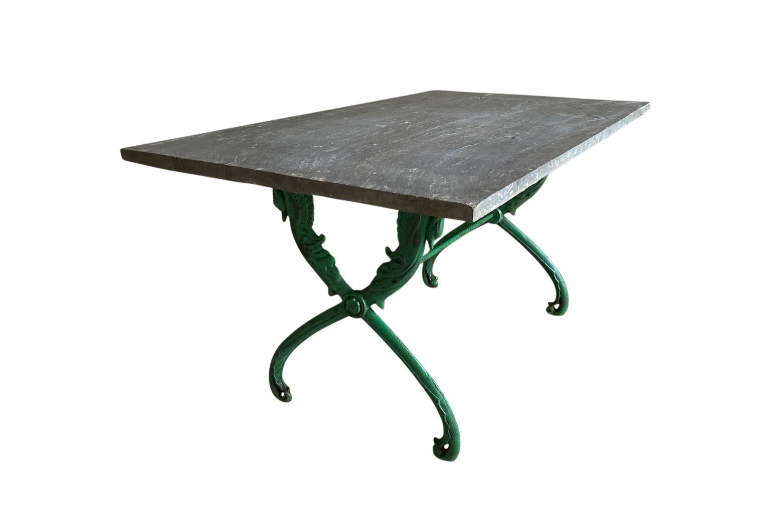 Iron Late 19th Century French Garden Table