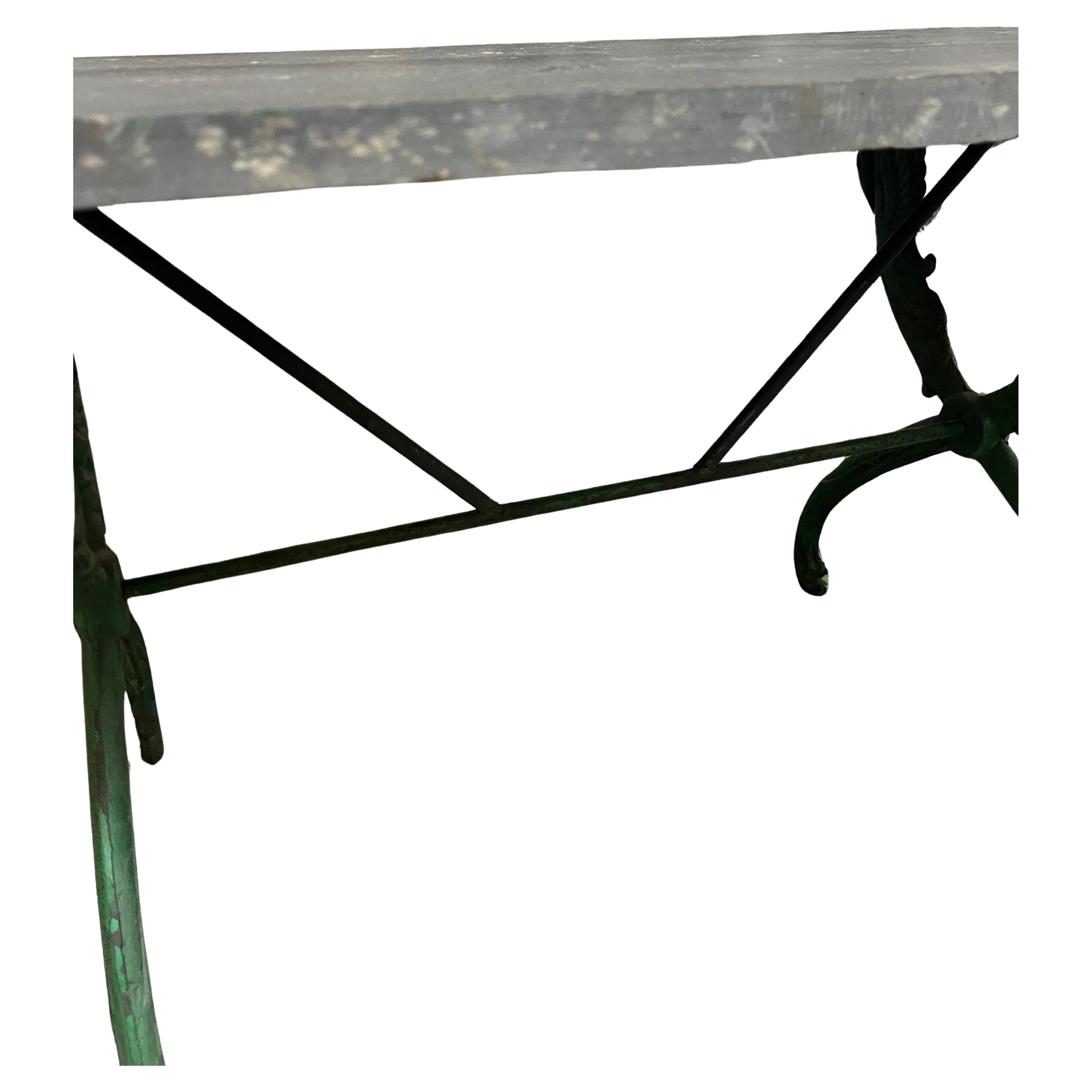 Late 19th Century French Garden Table For Sale 2