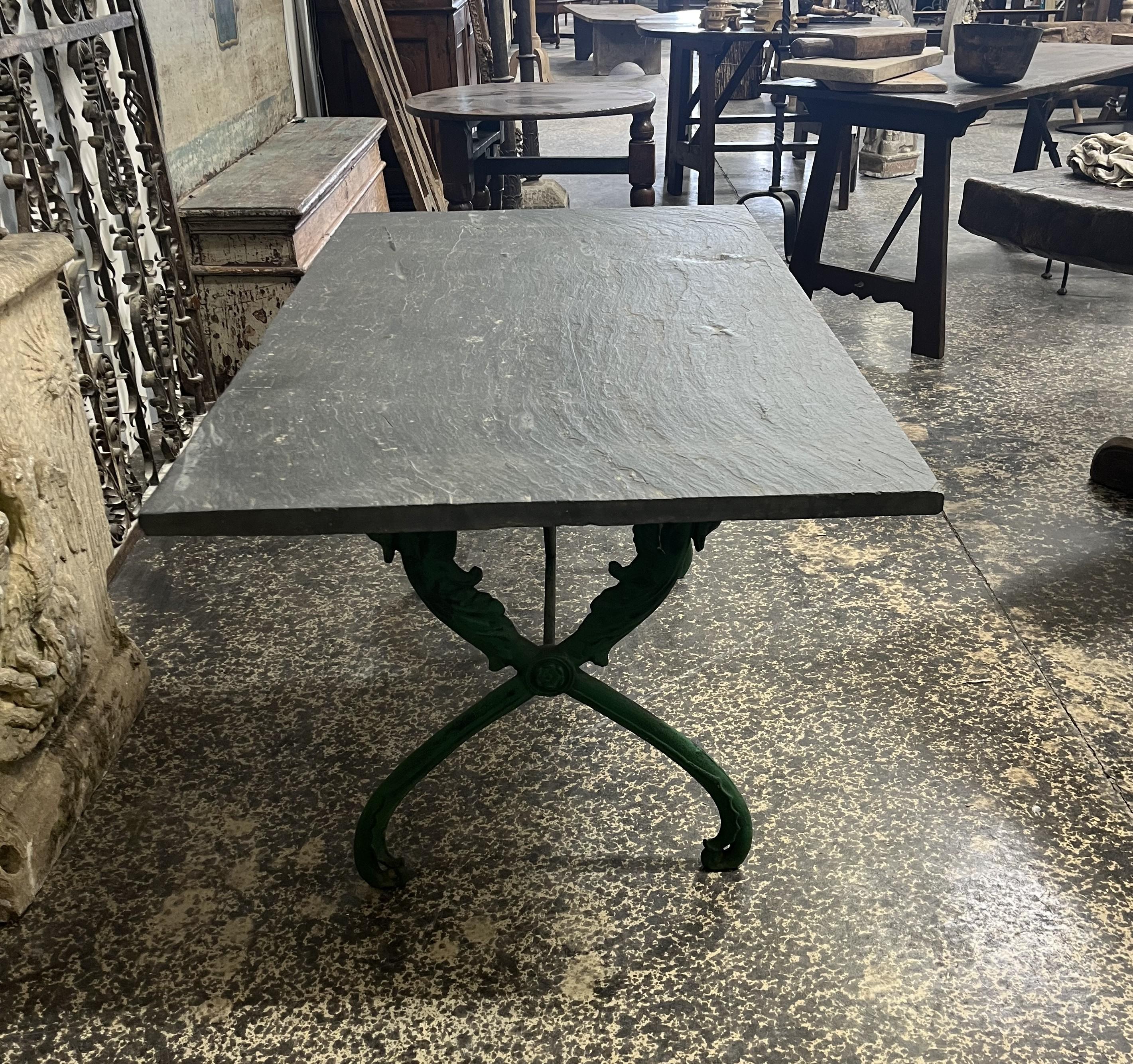 Late 19th Century French Garden Table For Sale 3