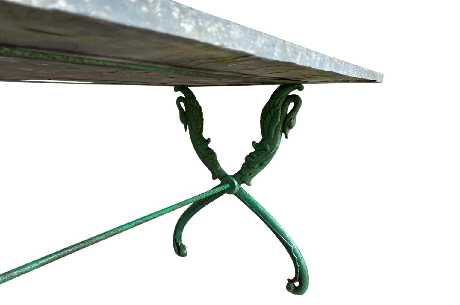 Late 19th Century French Garden Table 4