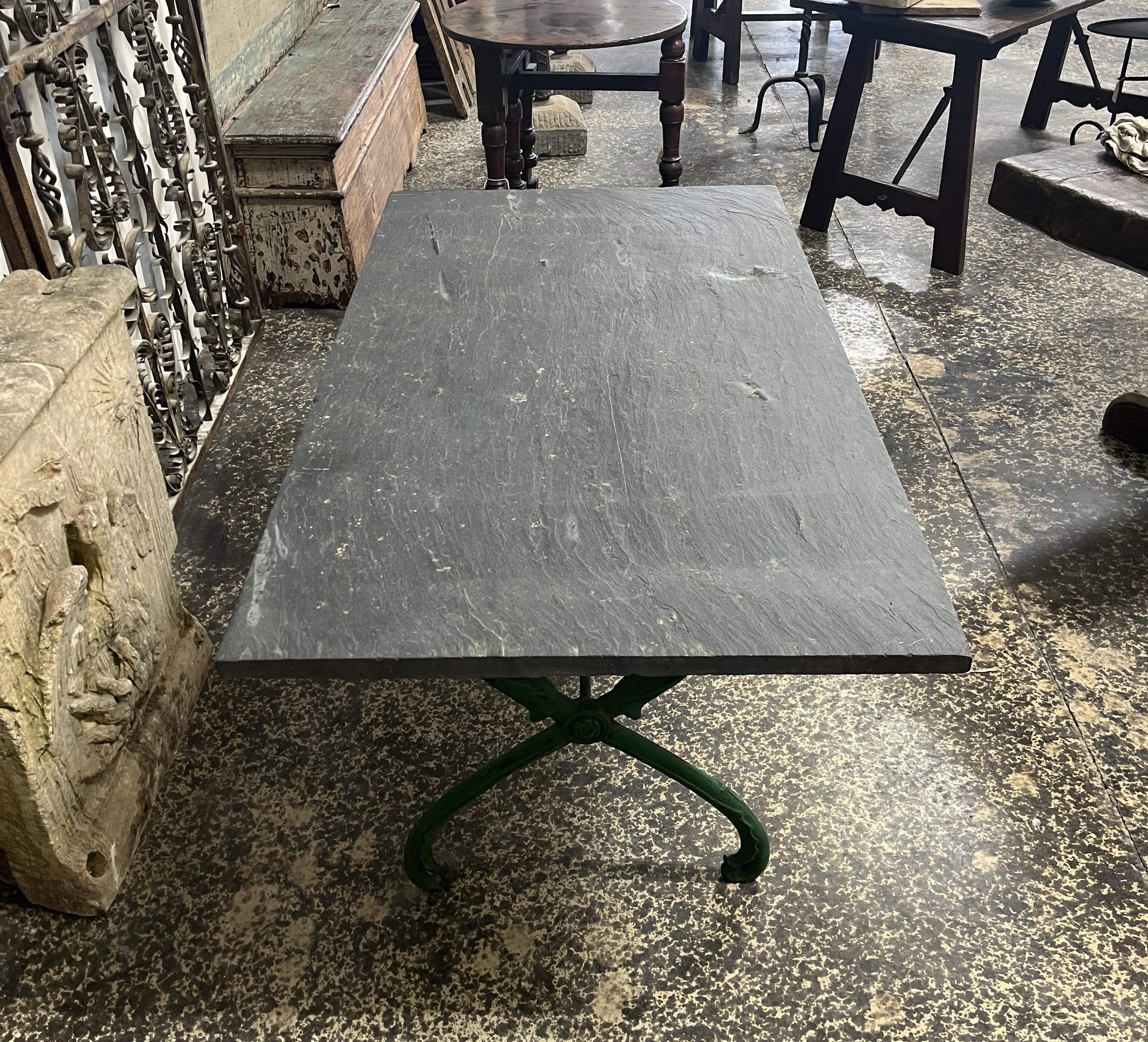 Late 19th Century French Garden Table For Sale 4