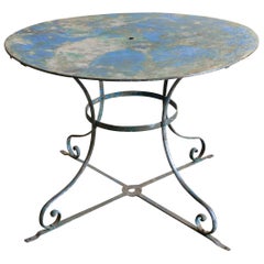 Late 19th Century French Garden Table Late 19th Century French Garden Table