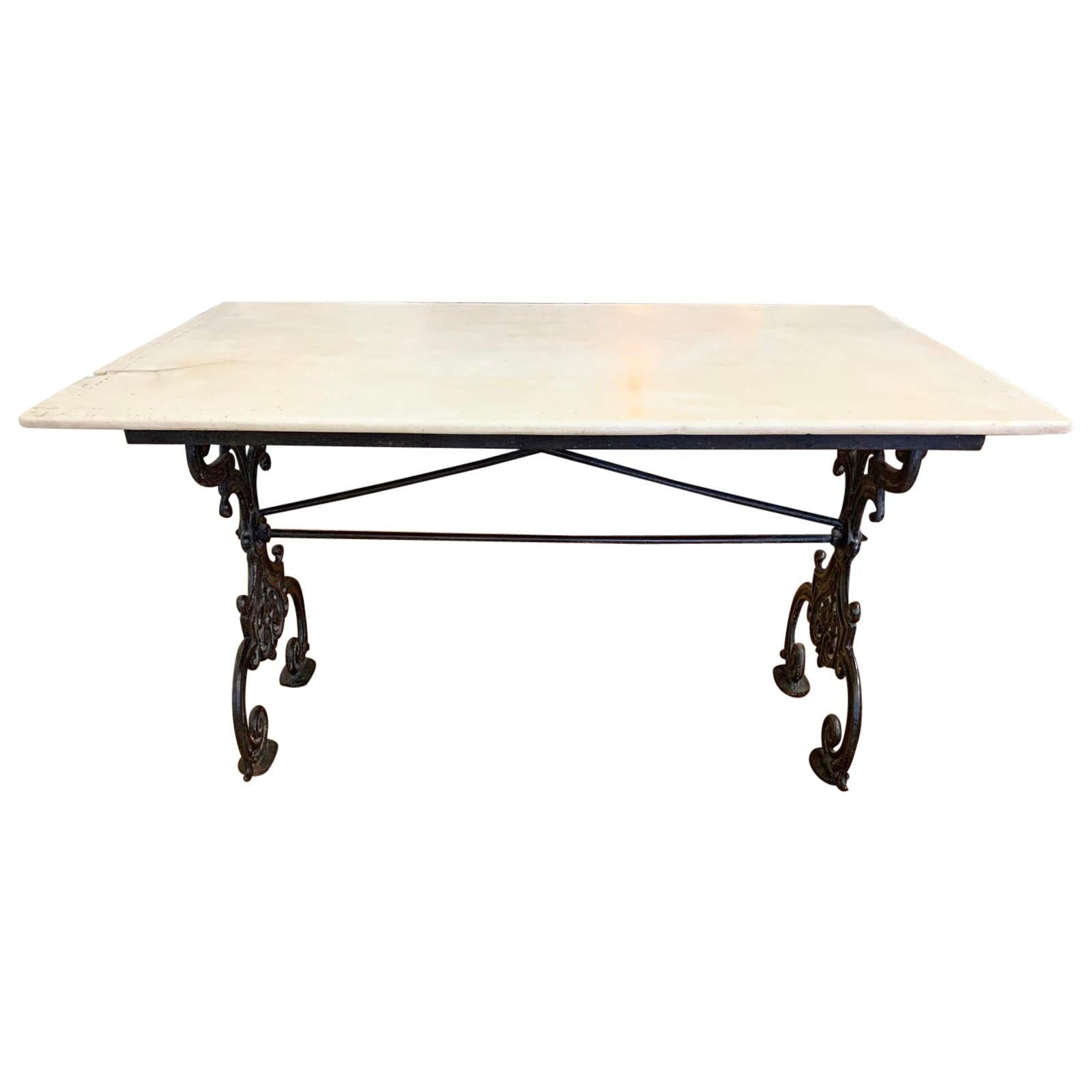 Late 19th Century French Garden Table For Sale
