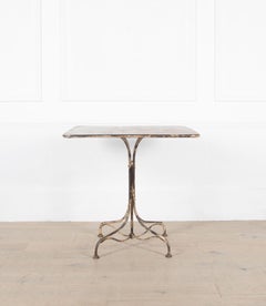 Late 19th Century French Iron Garden Table