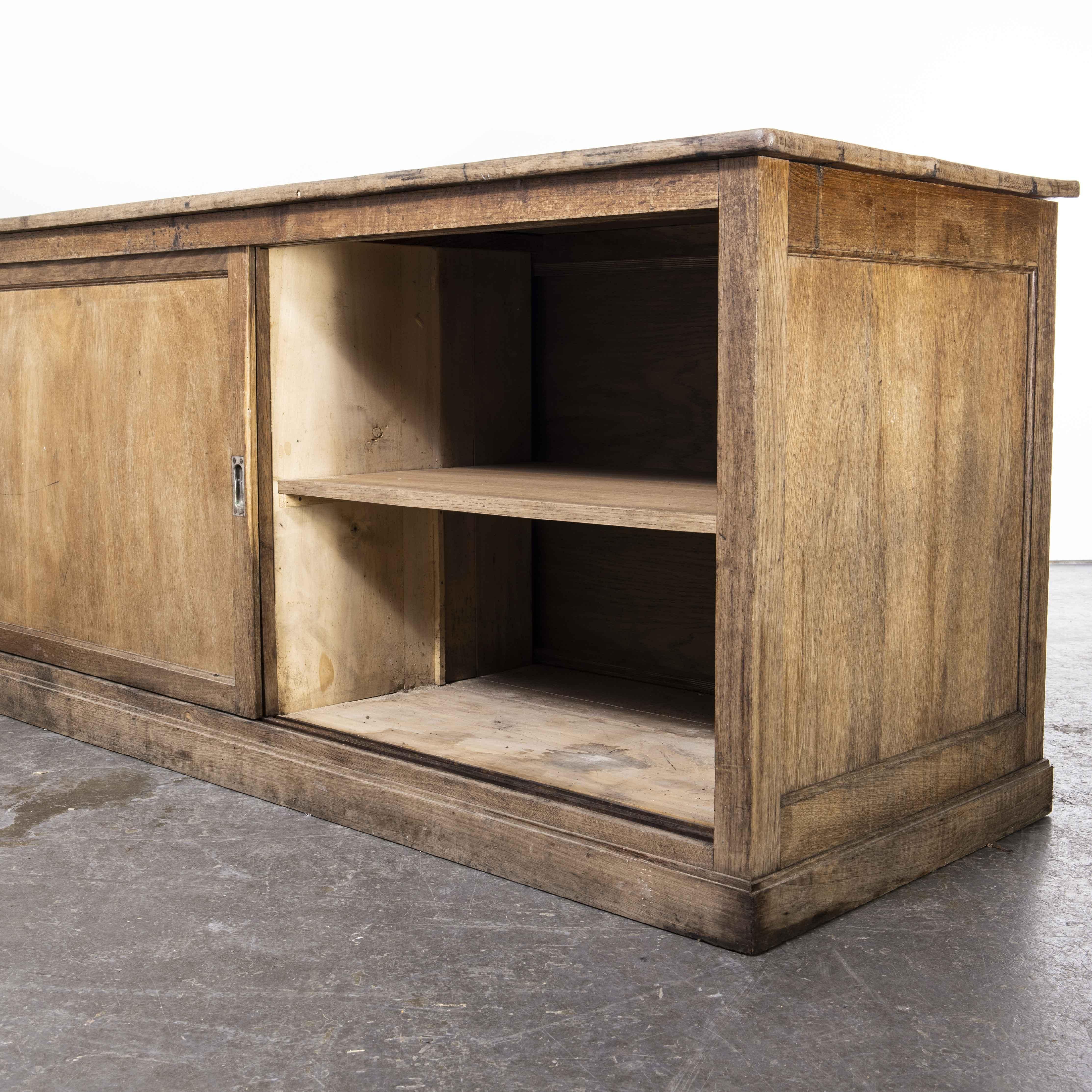 Late 19th Century French Kitchen Cabinet, Sideboard 1