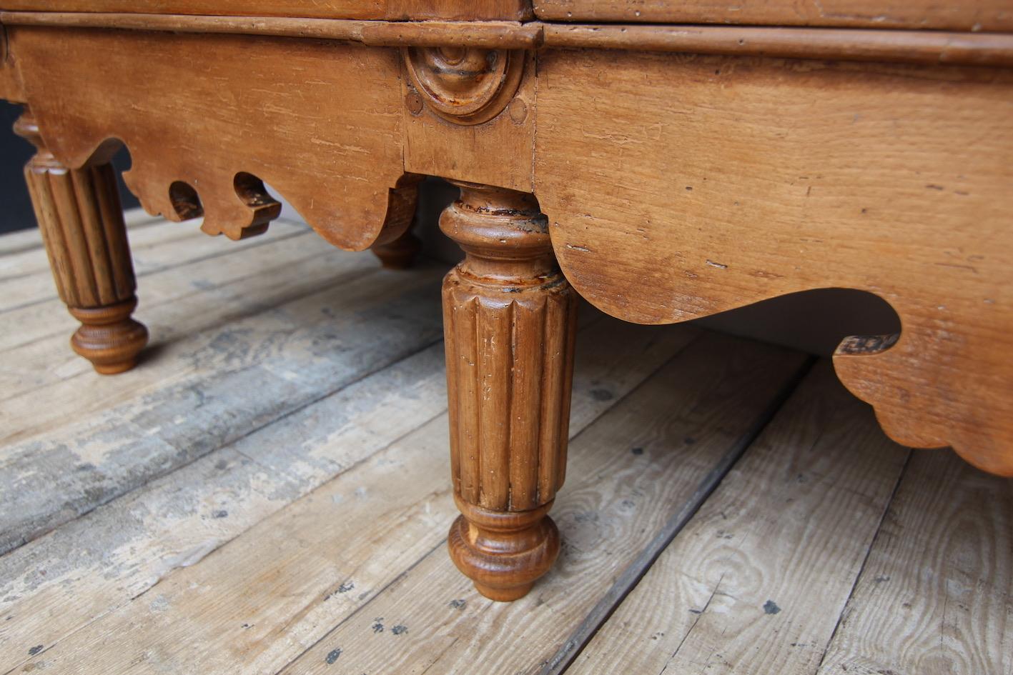 Late 19th Century French Louis Philippe Butcher Block Table 7