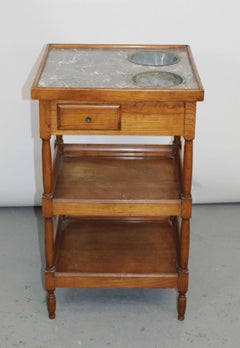 Late 19th Century French Louis Philippe Rafraîchissoir Table