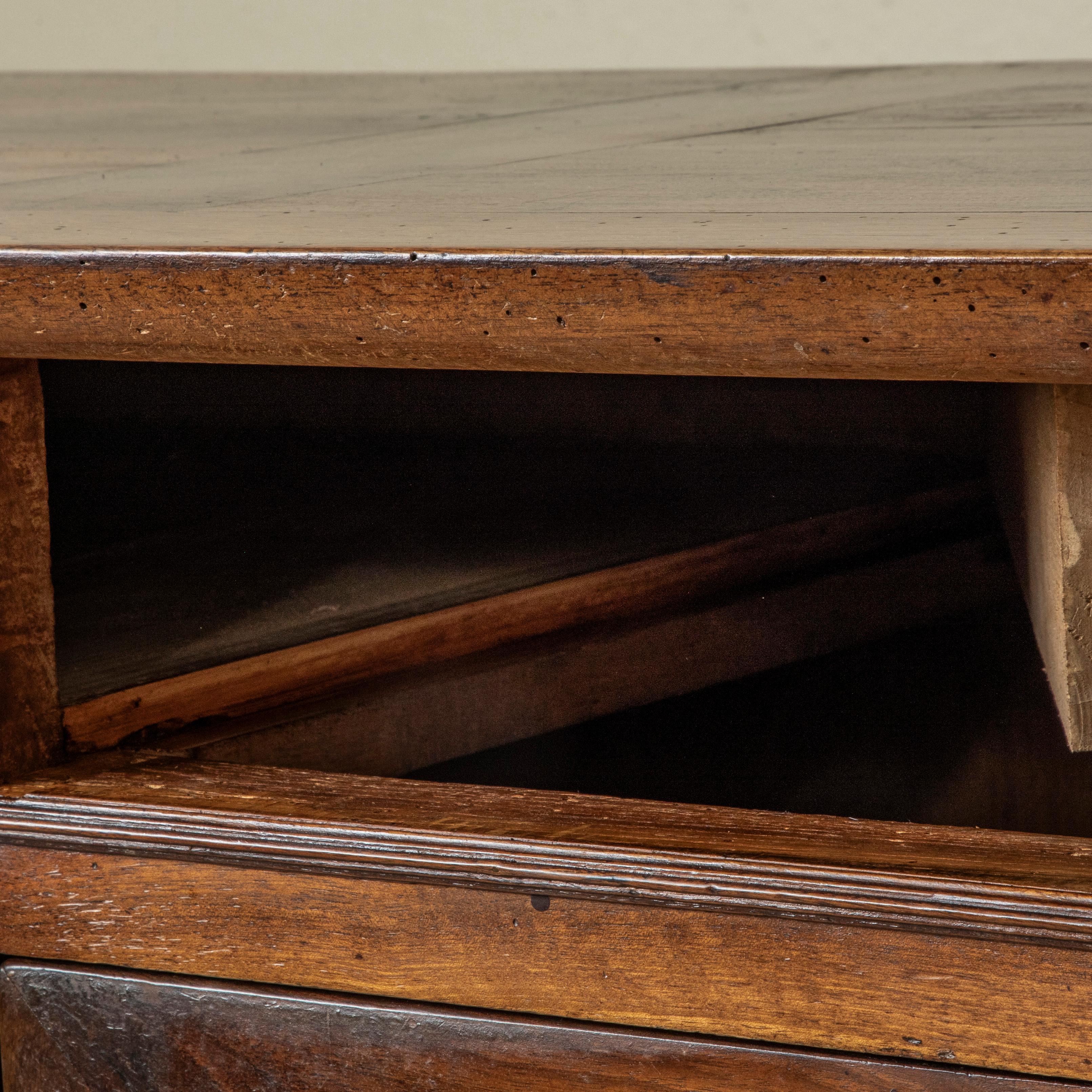 Late 19th Century French Louis Philippe Style Book Matched Walnut Sideboard For Sale 5
