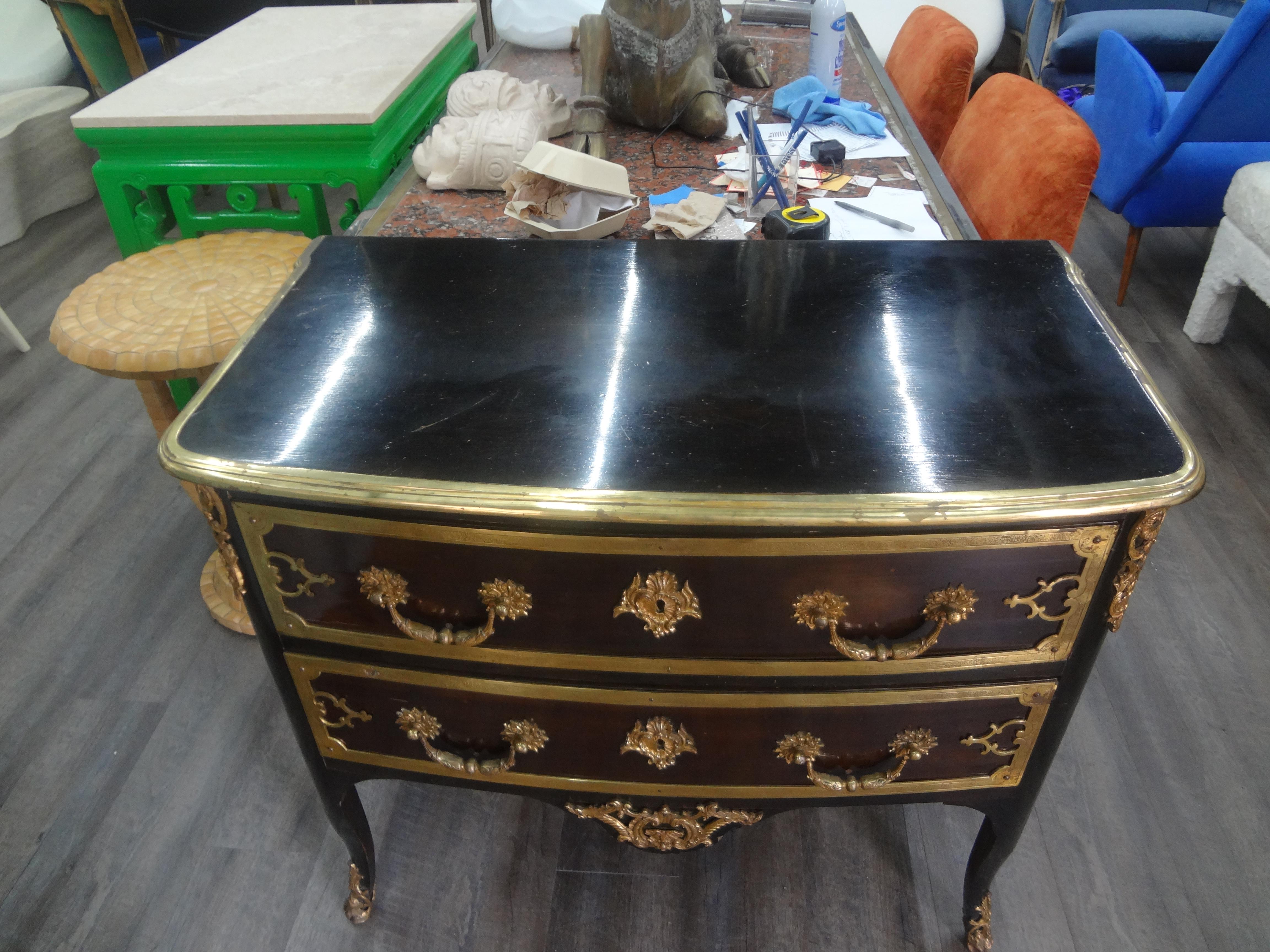  19th Century French Louis XV Style Commode or Chest For Sale 2