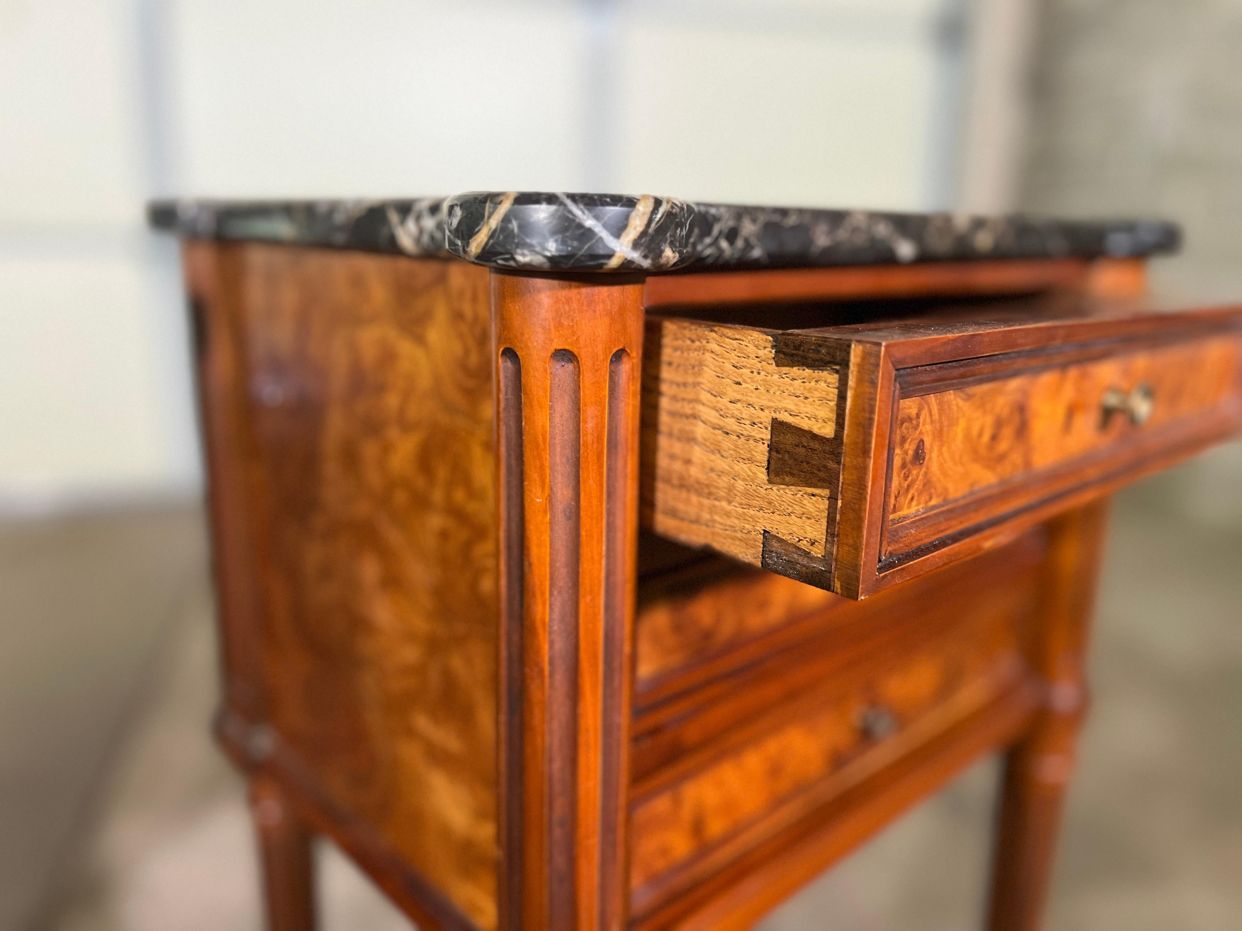 Late 19th Century French Louis XVI Night Stands For Sale 2