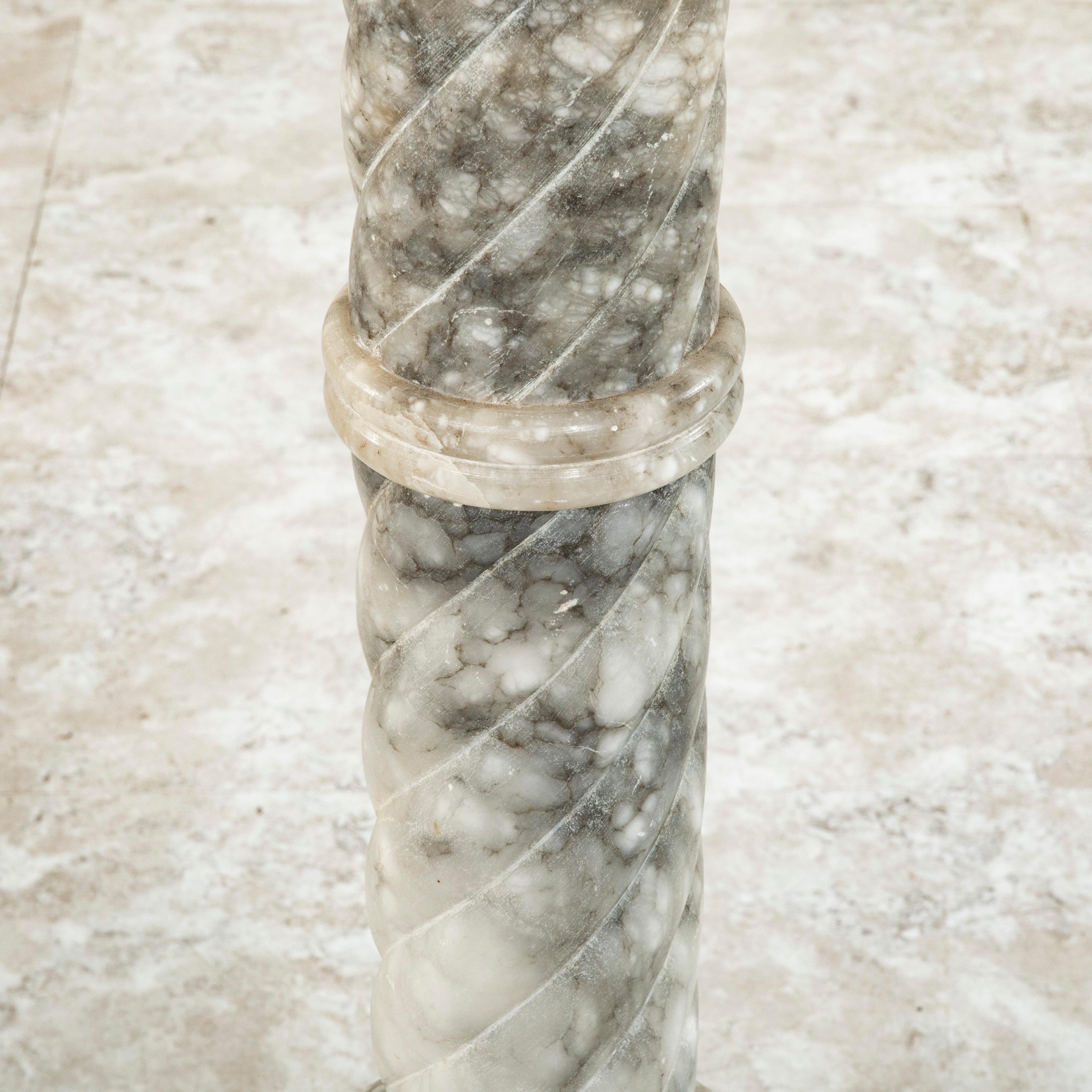Late 19th century French Marble Column, Pedestal, or Sculpture Stand 6