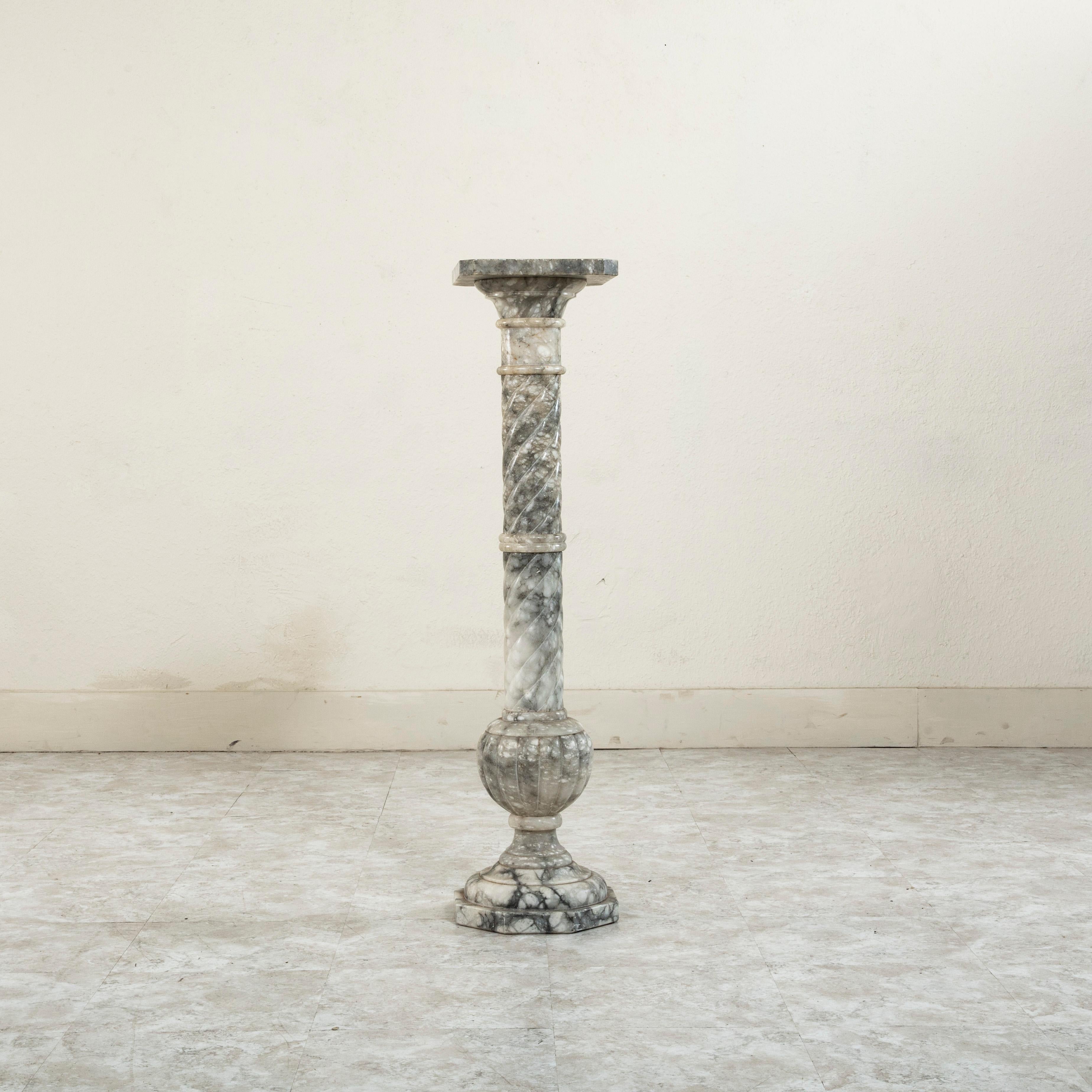 Late 19th century French Marble Column, Pedestal, or Sculpture Stand 2
