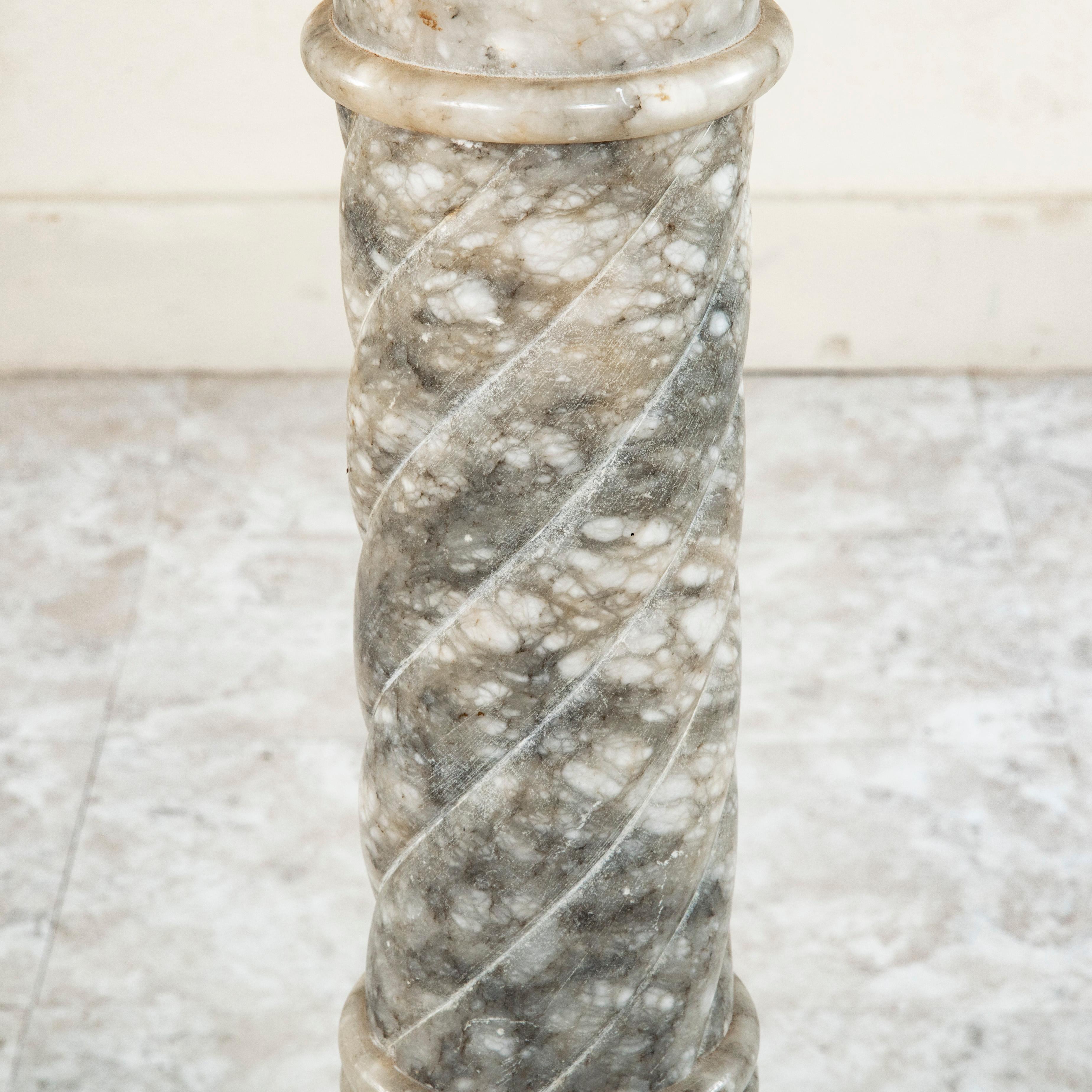 Late 19th century French Marble Column, Pedestal, or Sculpture Stand 5
