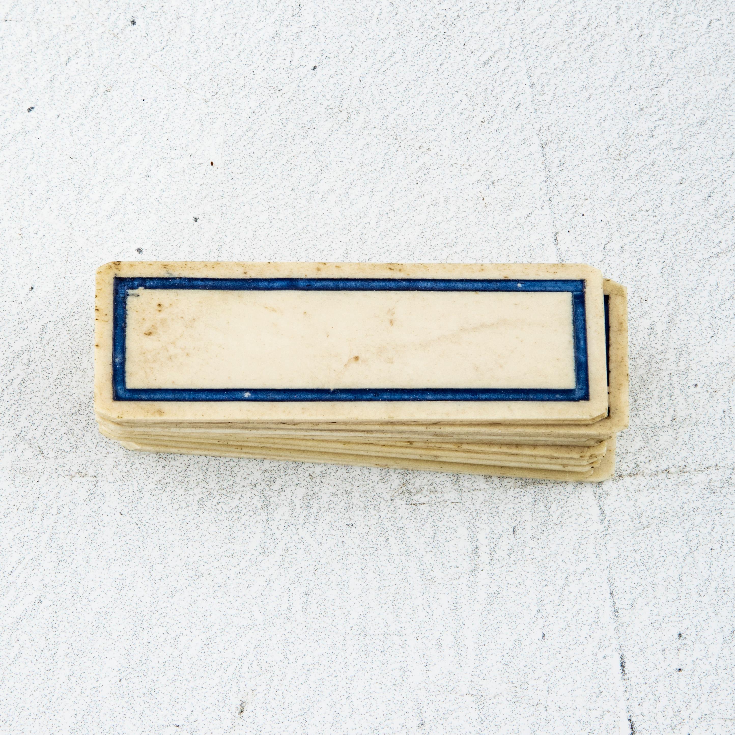 Late 19th Century French Napoleon III Period Palisander Game Box, Tortoise Shell For Sale 3