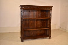 Late 19th Century French Oak Bookcase