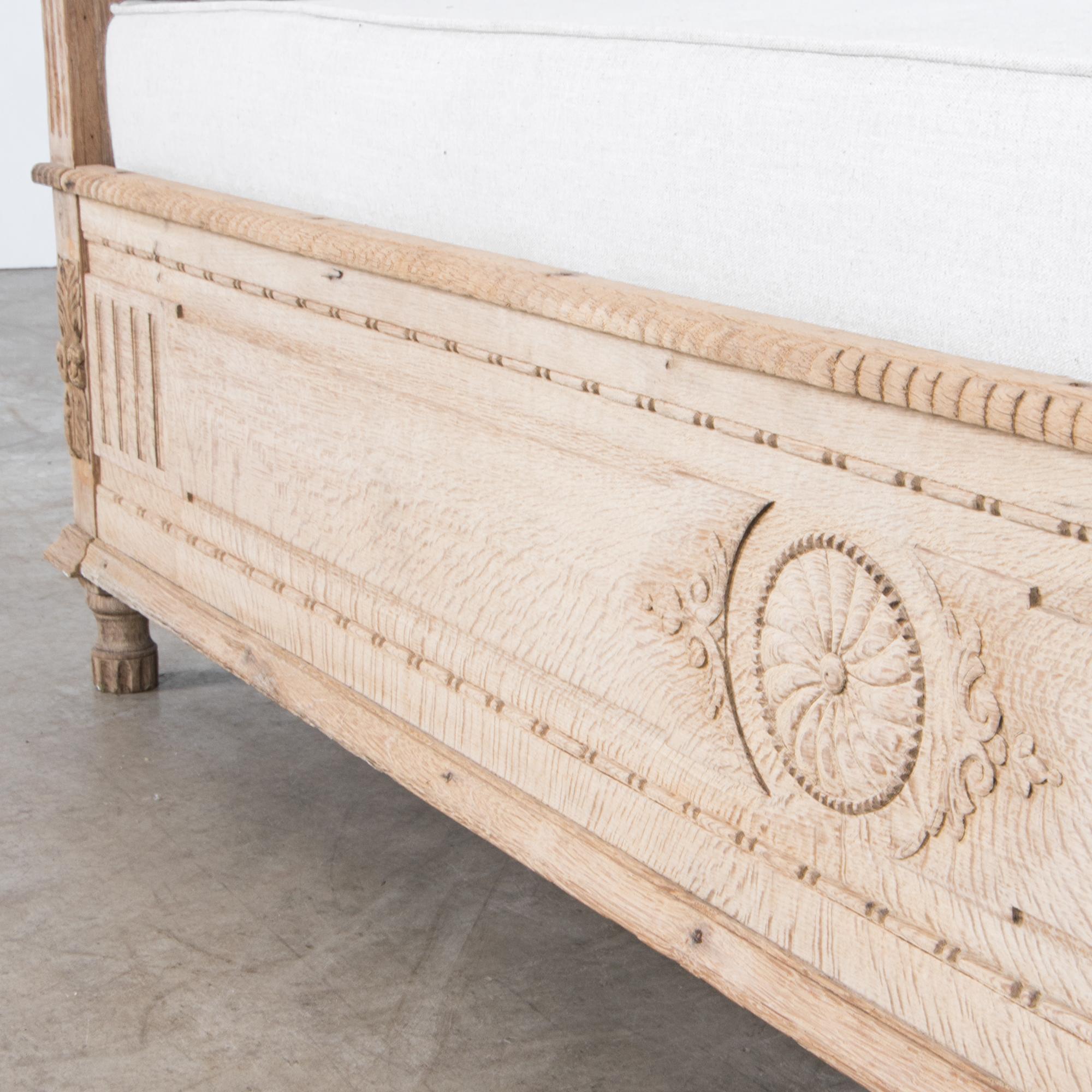 Late 19th Century French Oak Day Bed 6