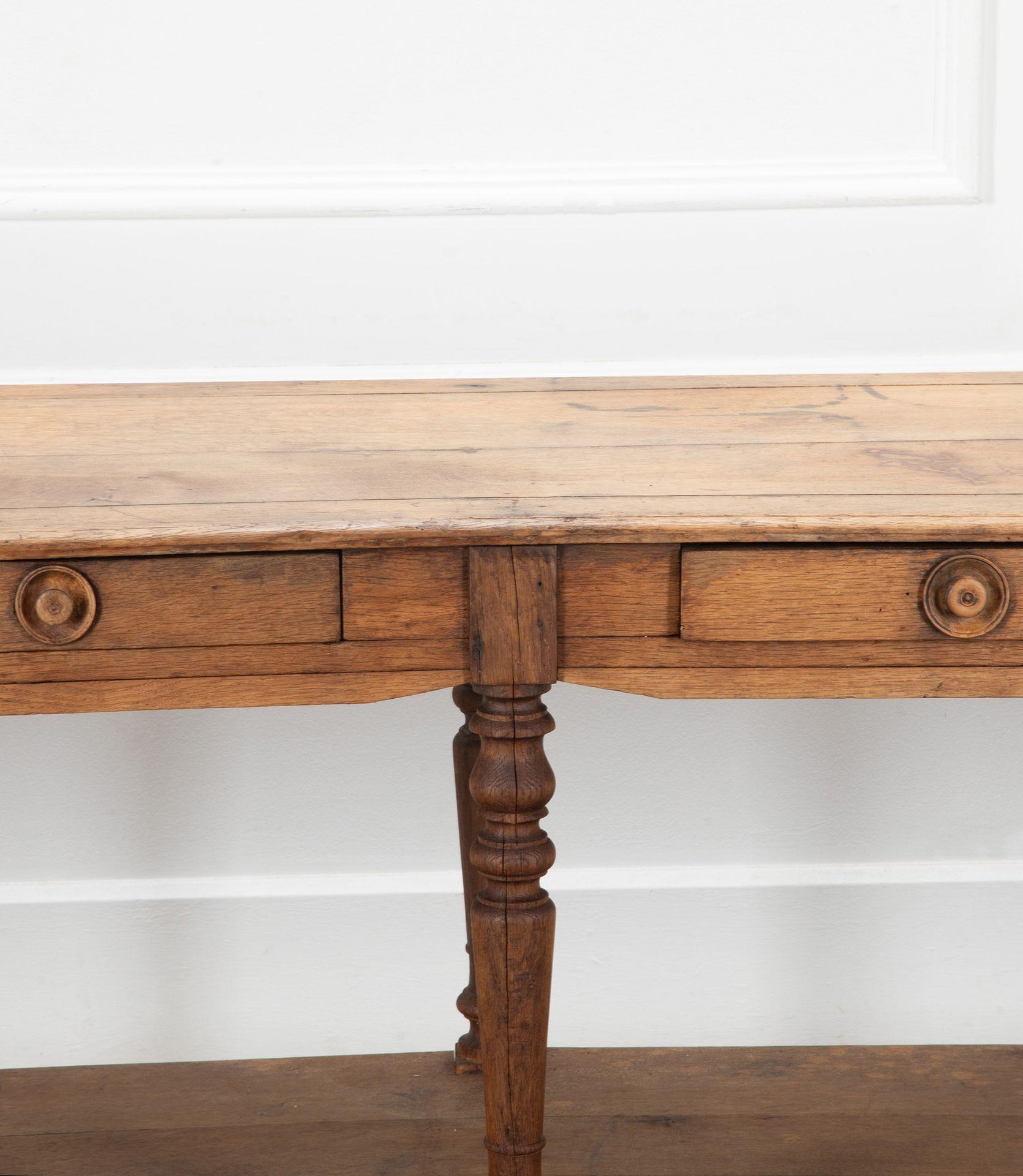 Table à drapiers en chêne français de la fin du 19e siècle en vente 13