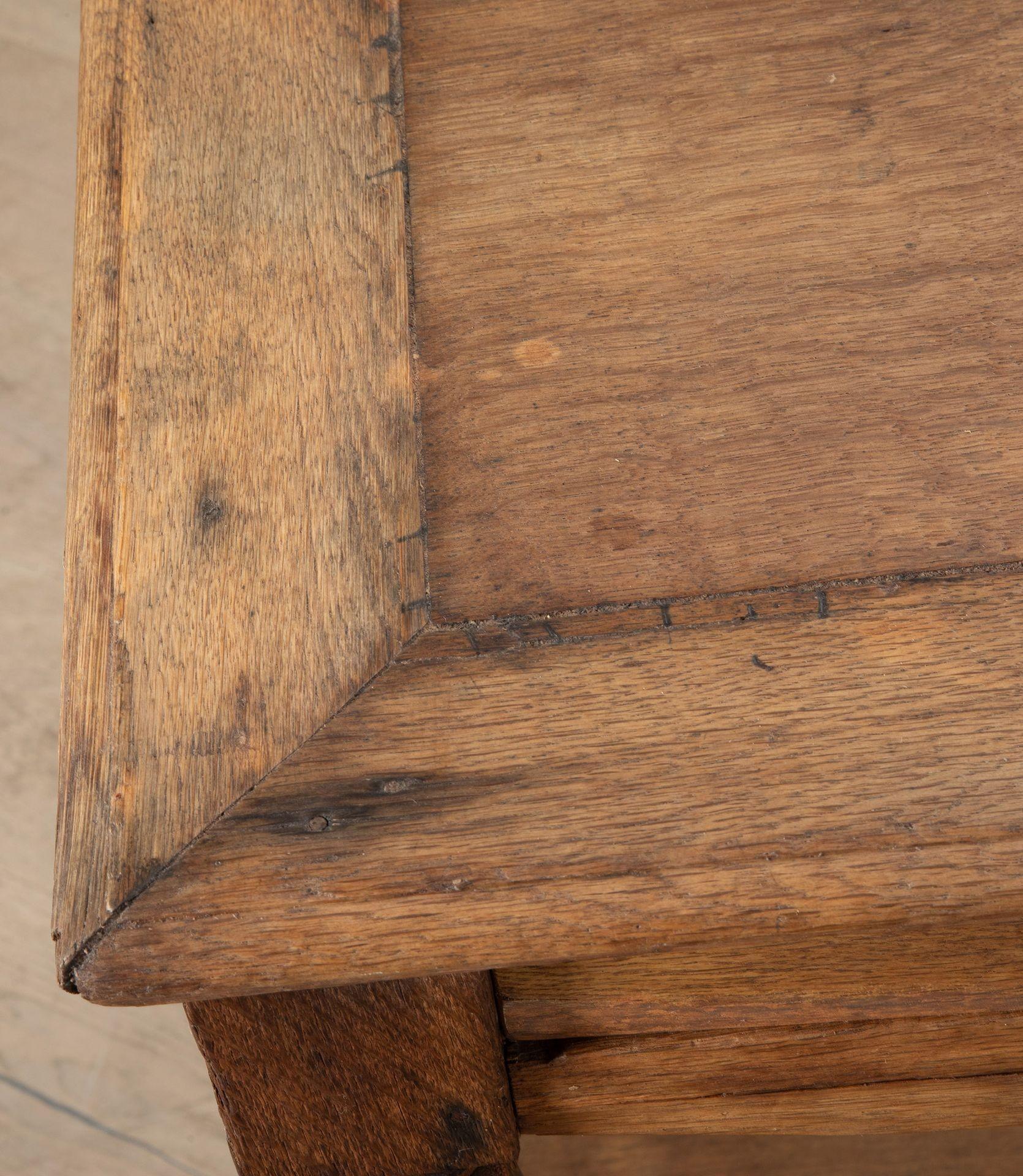 Chêne Table à drapiers en chêne français de la fin du 19e siècle en vente