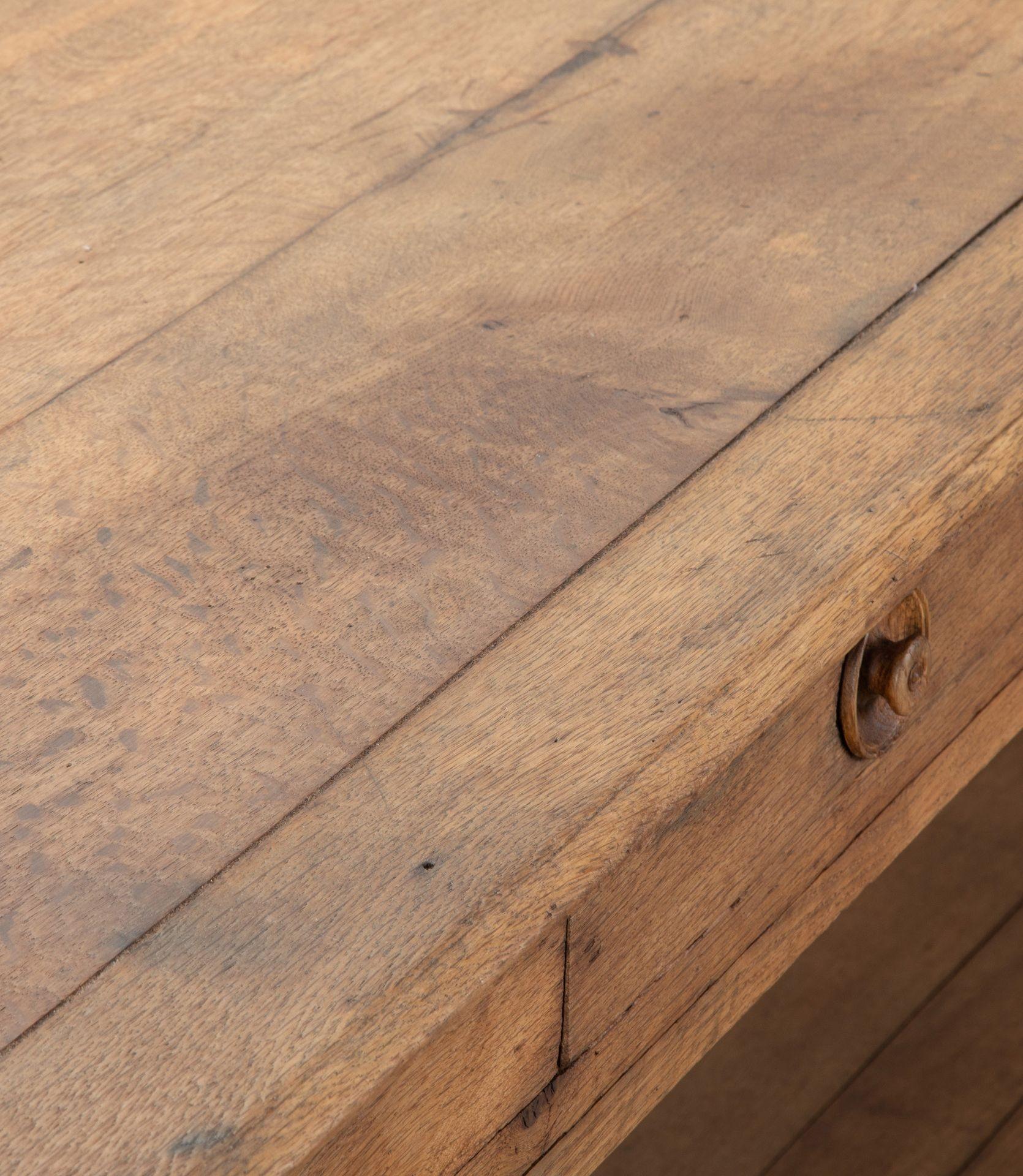 Table à drapiers en chêne français de la fin du 19e siècle en vente 3