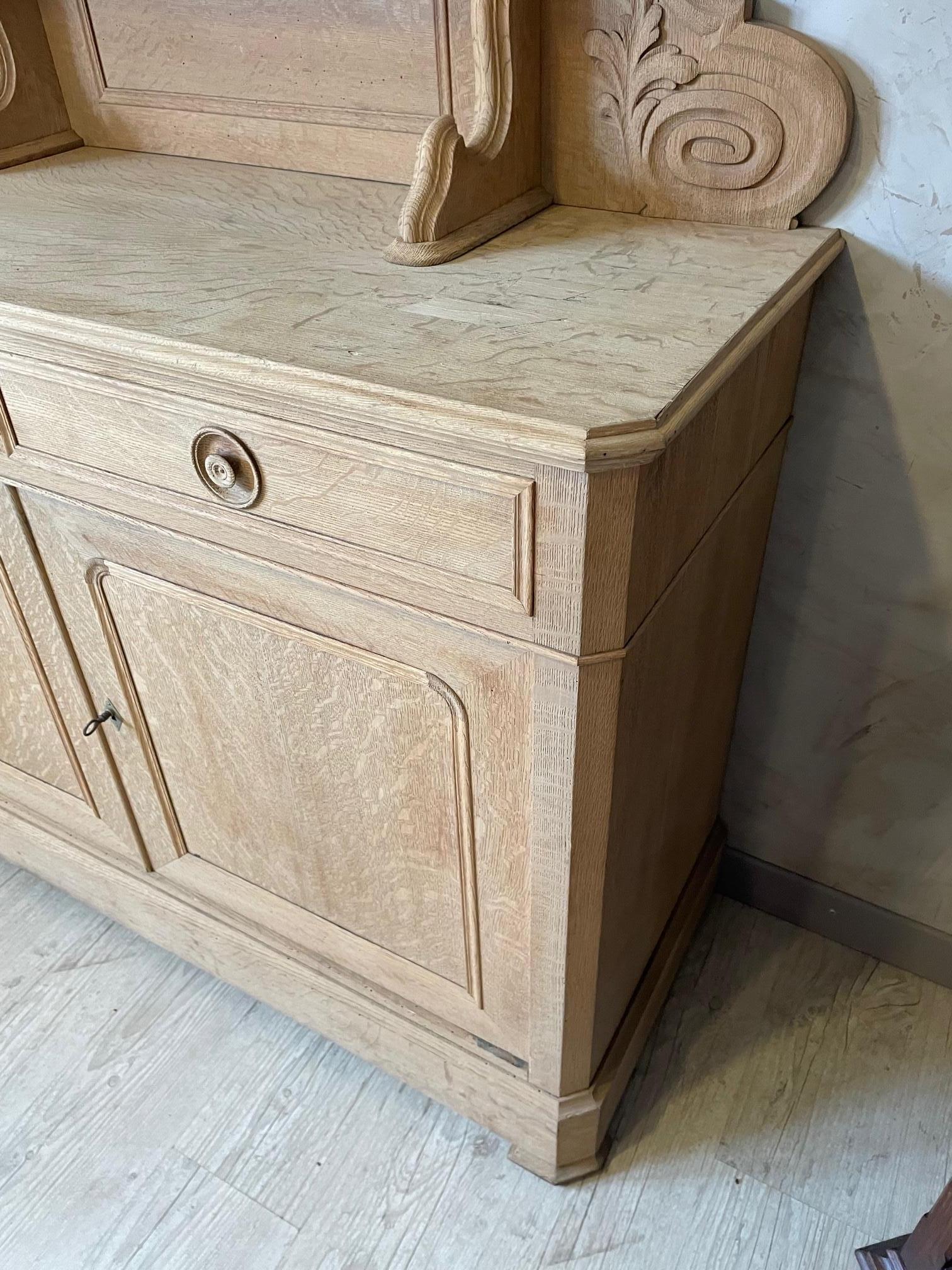 Late 19th Century French Oak Saint Hubert Buffet, 1890s 4