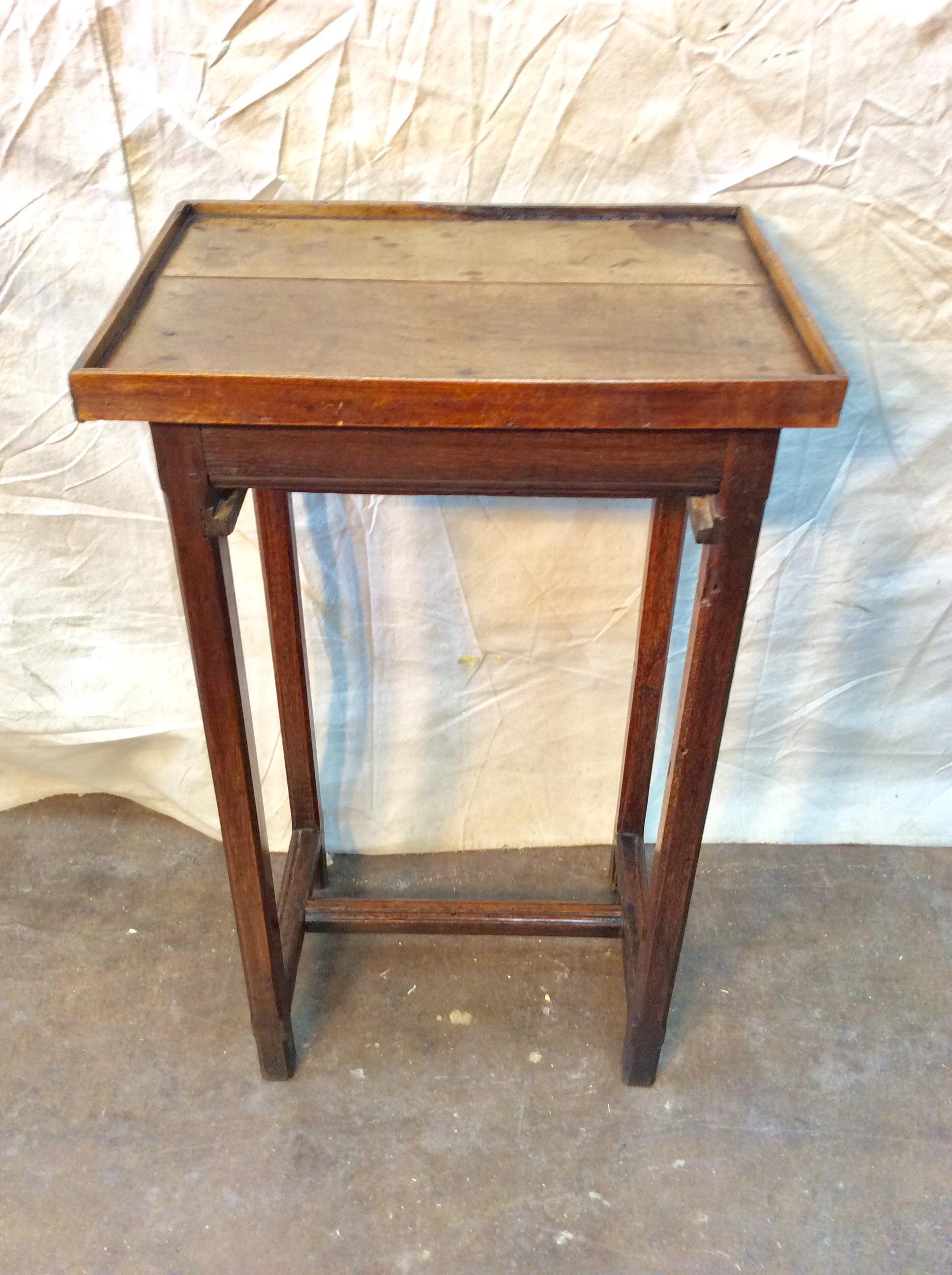 Late 19th Century French One Drawer Side Table 7