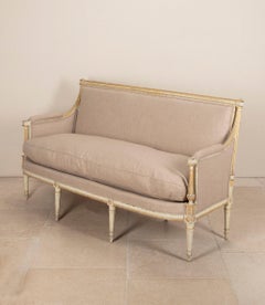 Late 19th Century French Painted Sofa