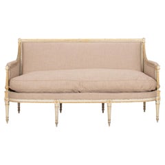 Late 19th Century French Painted Sofa