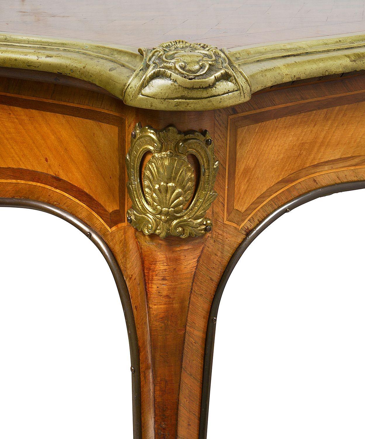 Louis XVI Late 19th Century French Parquetry Inalid Side / Coffee Table For Sale
