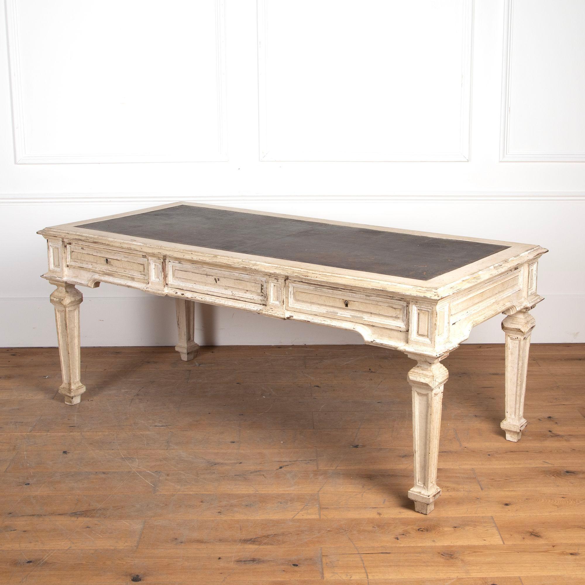 Late 19th Century French Partners Desk For Sale at 1stDibs