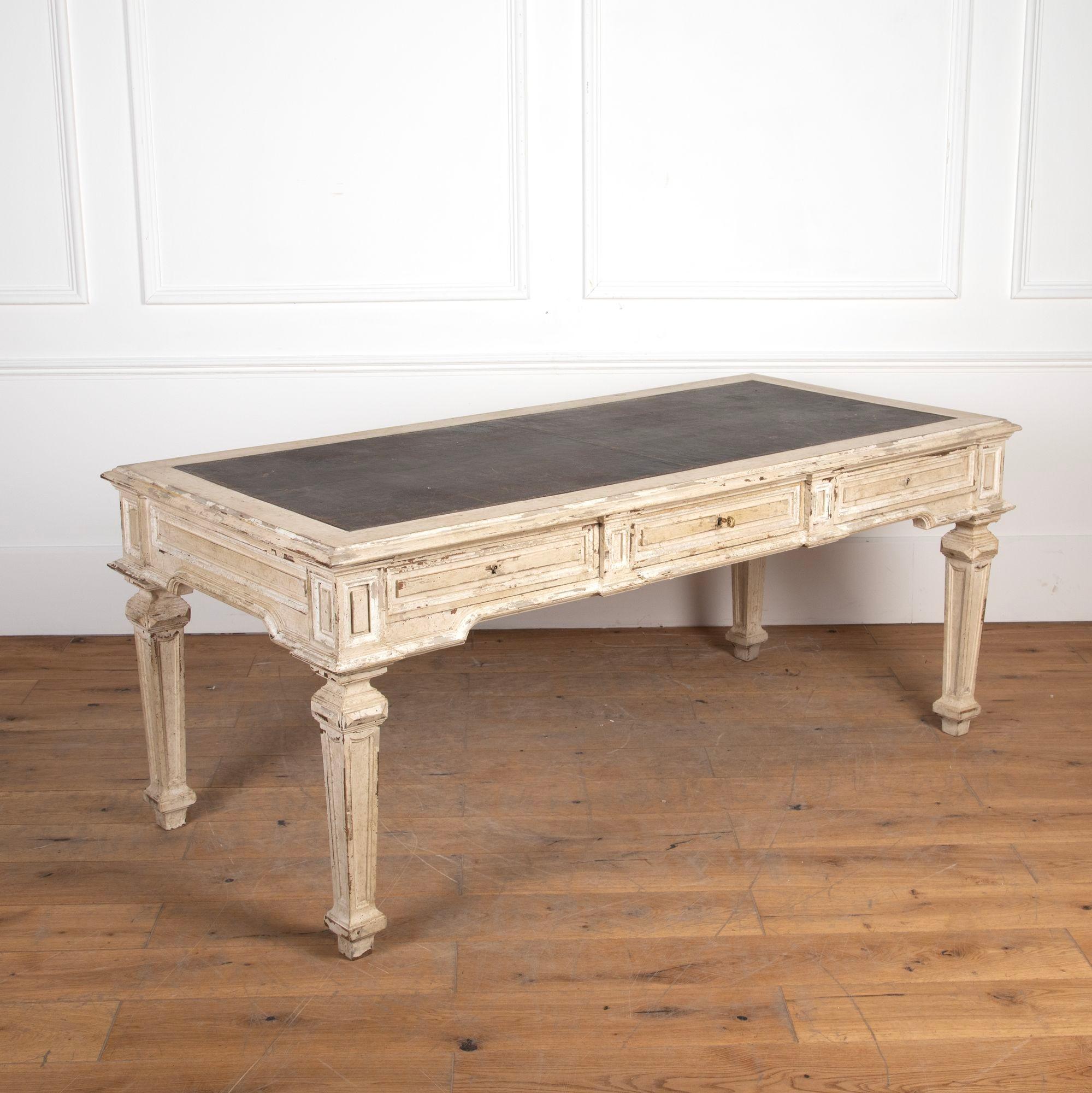 Late 19th Century French Partners Desk For Sale at 1stDibs