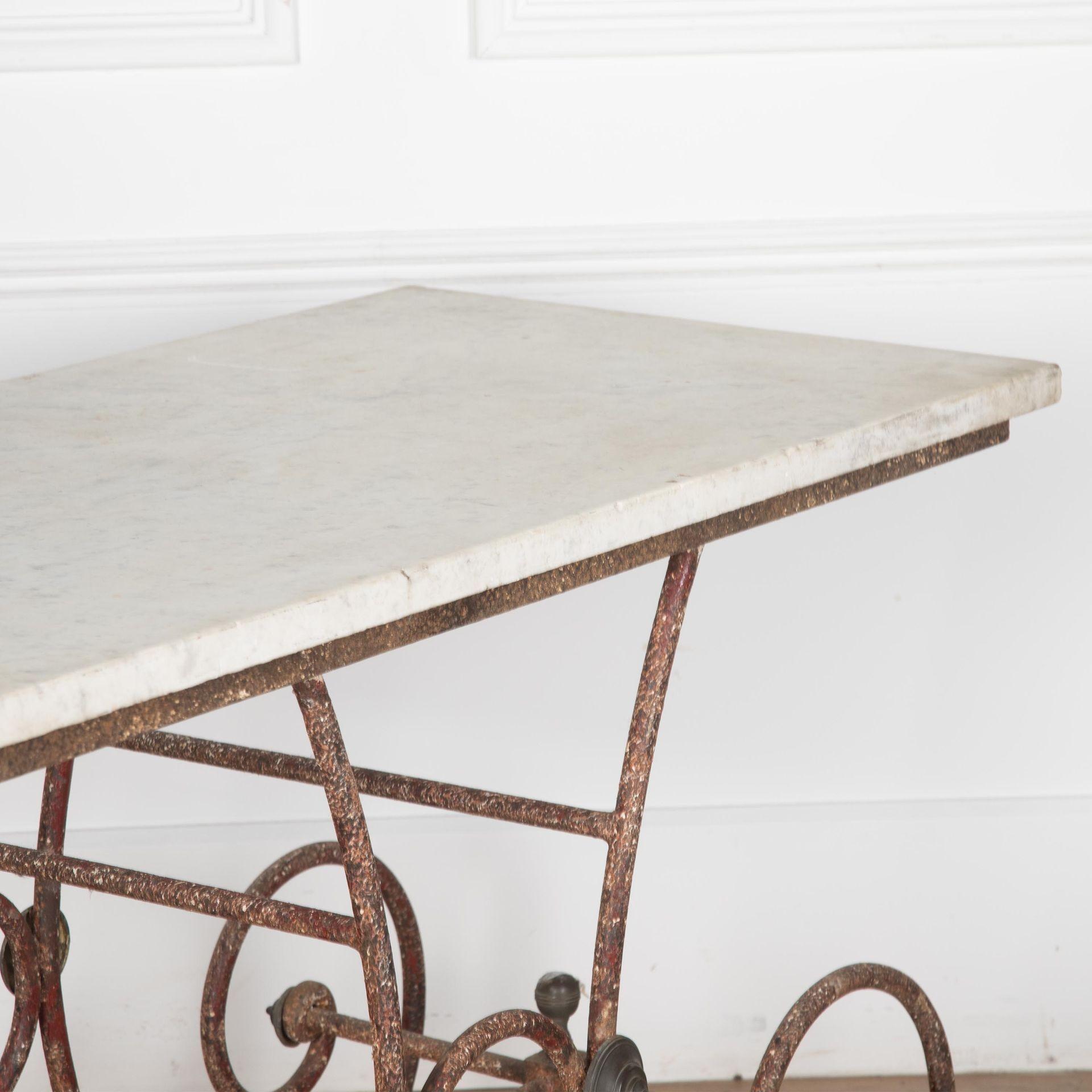 Late 19th Century French Patisserie Table For Sale 1