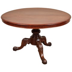 Late 19th Century French Pedestal Table