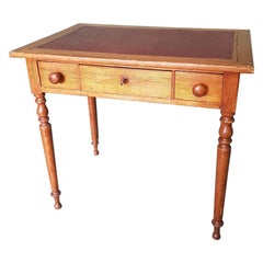 Late 19th Century French Pine Writing Table