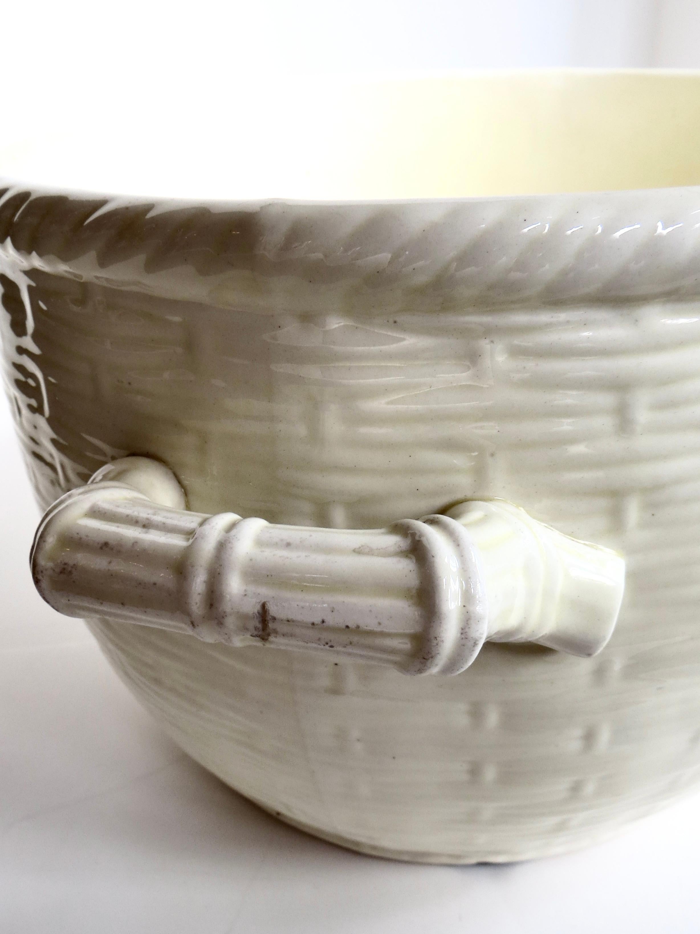 Late 19th Century French Porcelain Large Size Window Planter Circa 1890 For Sale 5
