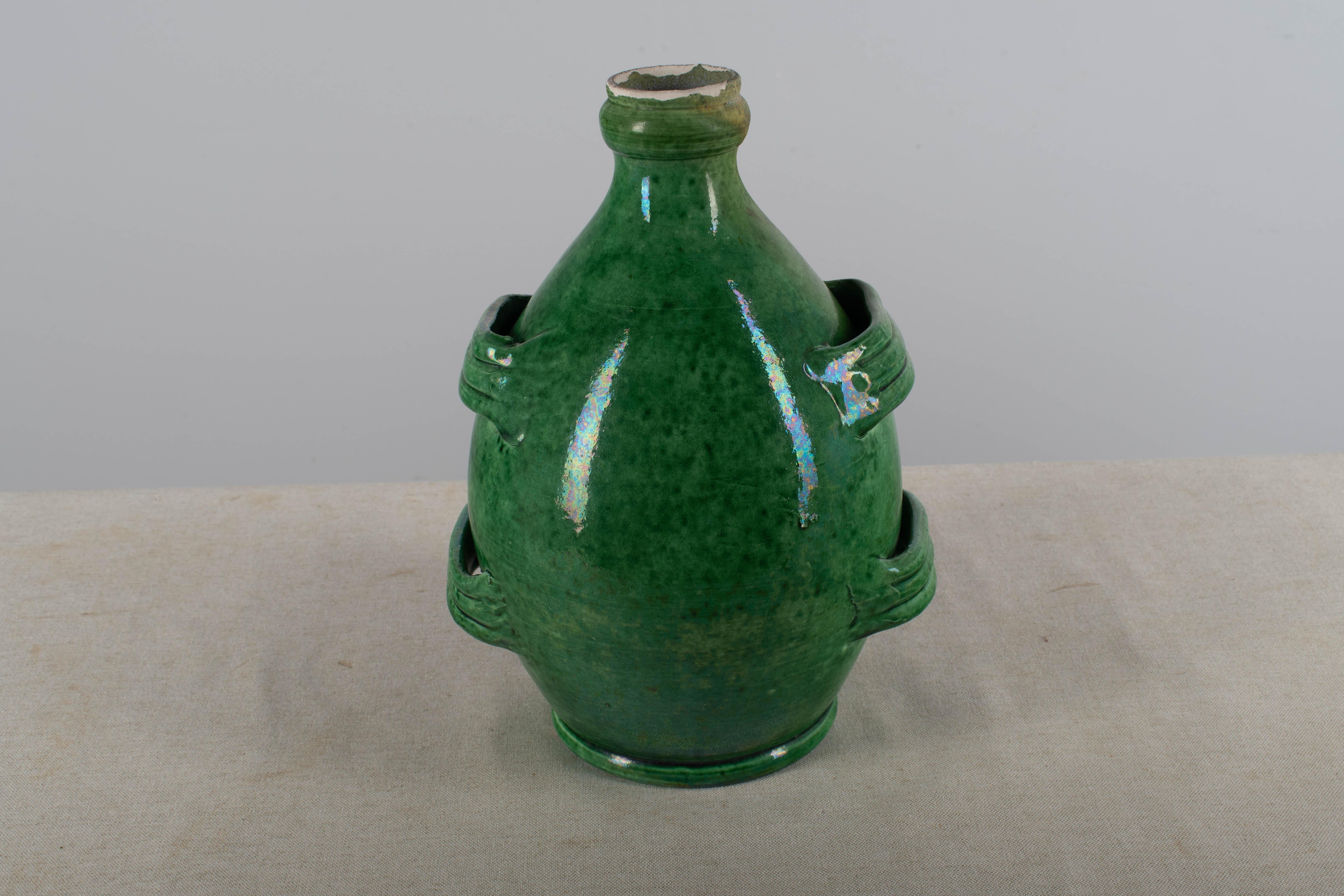 Late 19th Century French Pottery Conscience Vallauris 11.75