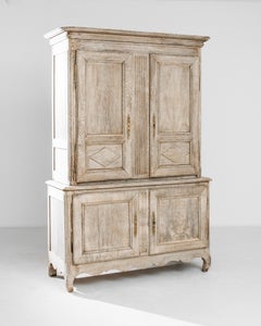 Late 19th Century French Provincial Bleached Oak Buffet