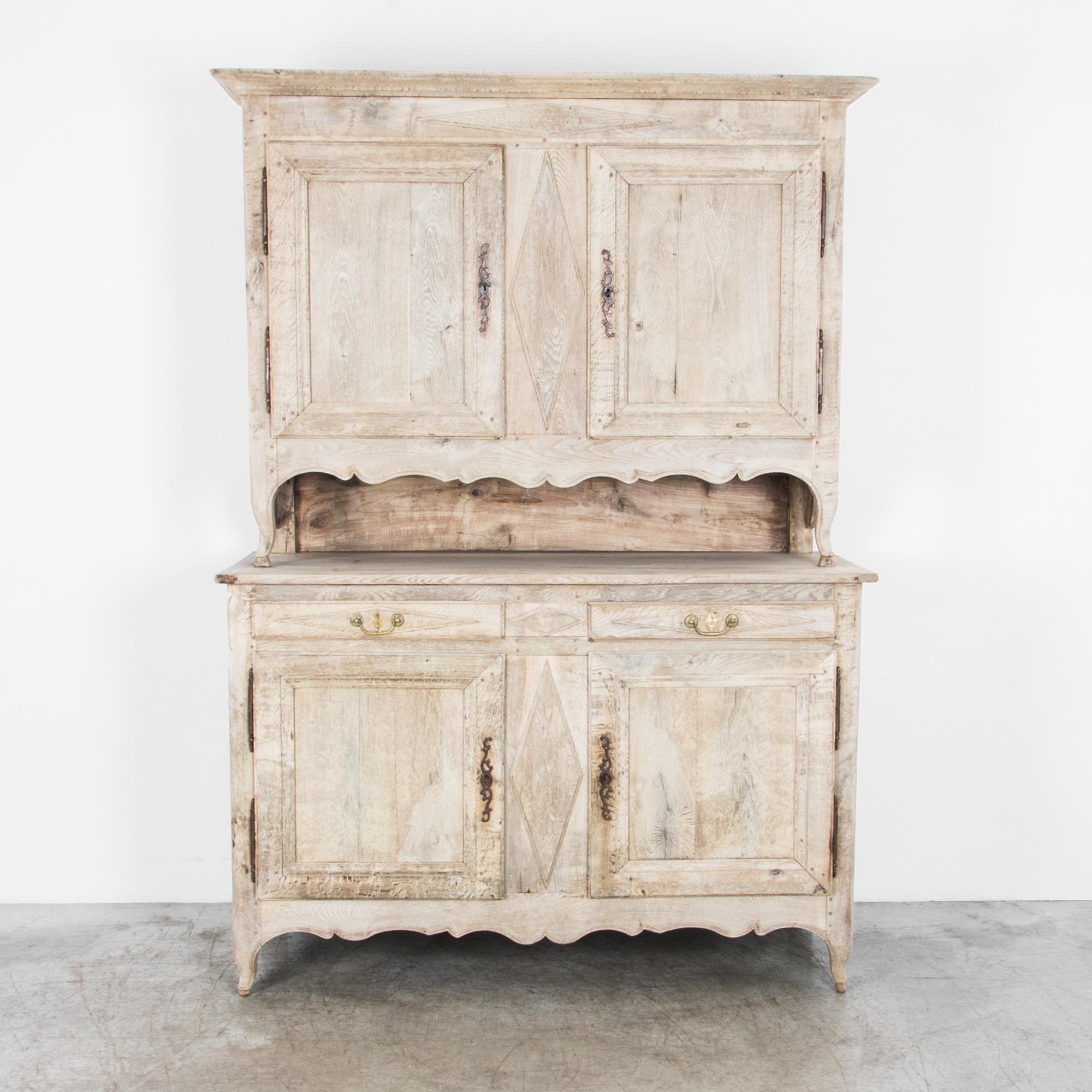 Oak Late 19th Century French Provincial Buffet