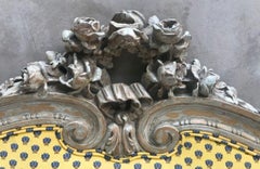 Late 19th Century French Provincial Twin Bed Headboard & Footboard