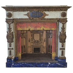 Late 19th century French Puppet Opera Theater