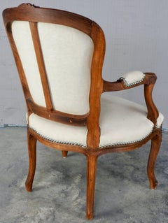 Late 19th Century French Rococo Fauteil