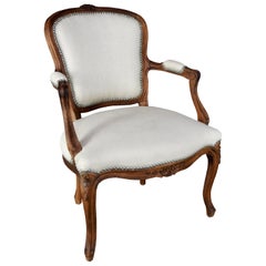 Late 19th Century French Rococo Fauteil