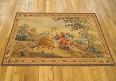 Late 19th Century French Romantic Tapestry