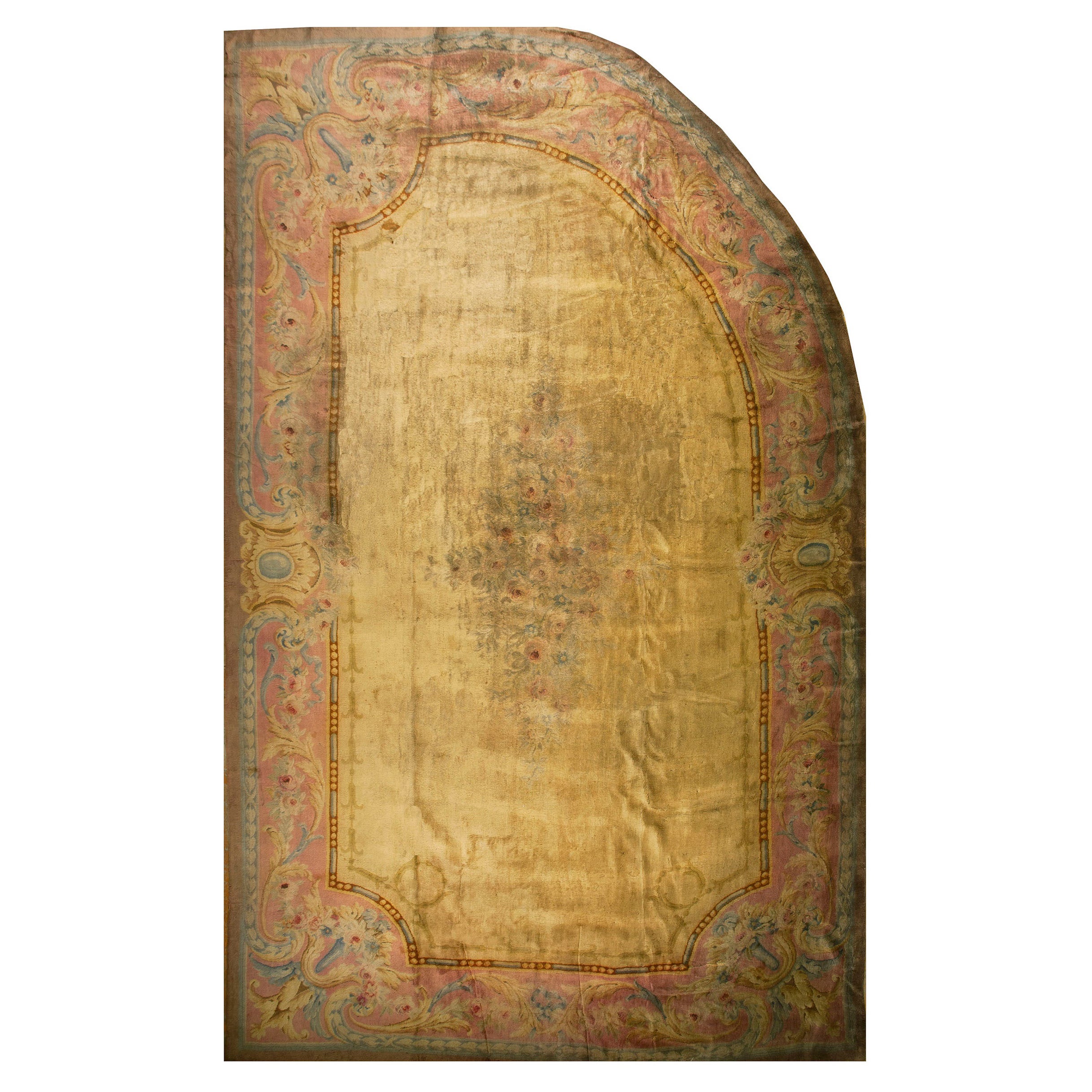 Tapis de Savonnerie français de la fin du XIXe siècle (12' 3'' x 21' - 375 x 640 cm) en vente