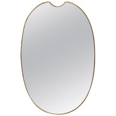 Late 19th Century French Shield Mirror