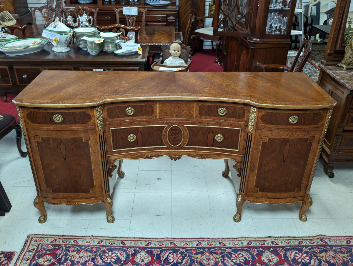 French Provincial Late 19th Century French Sideboard, Buffet For Sale