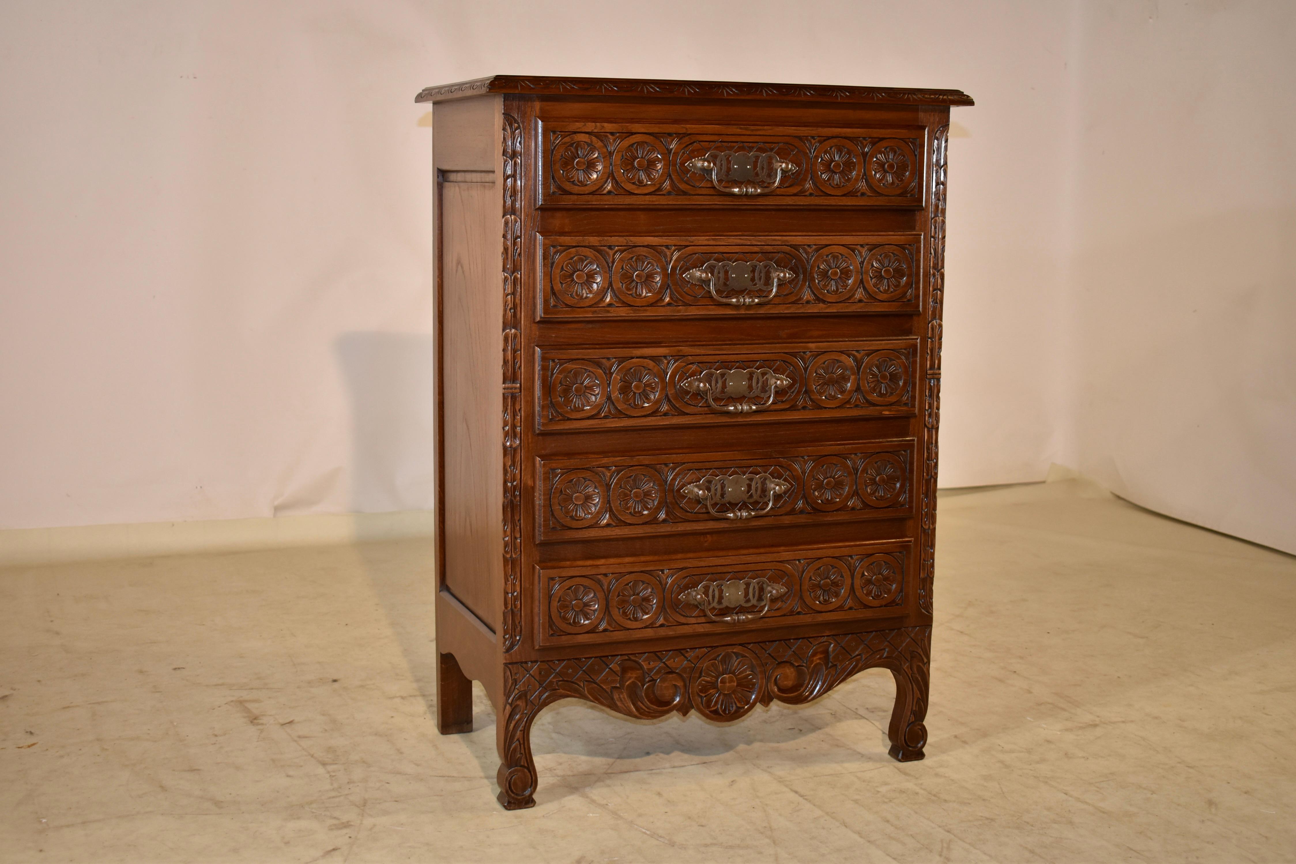 Napoleon III Late 19th Century French Single Chest For Sale